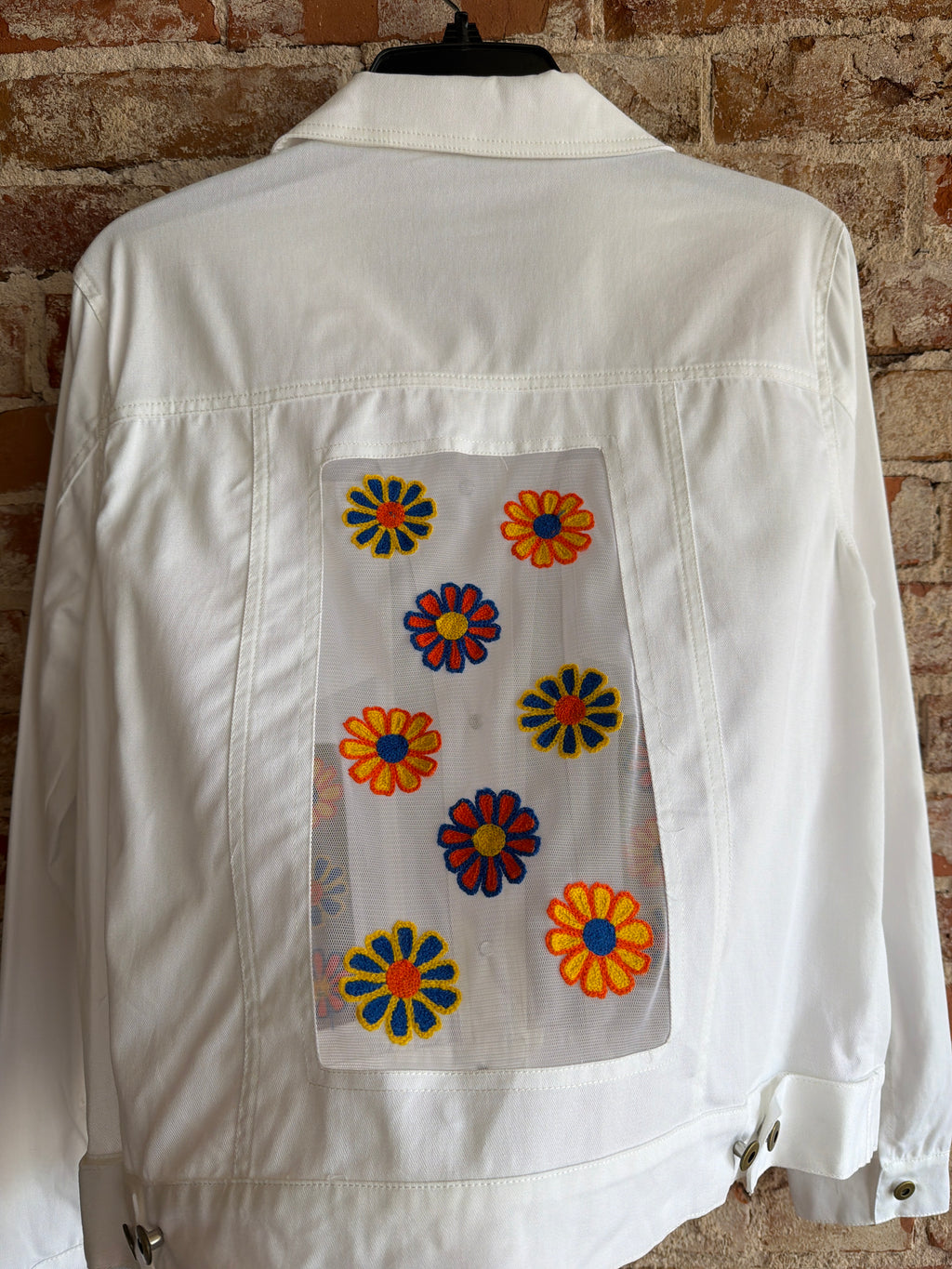 Multiples Embroidered Jacket