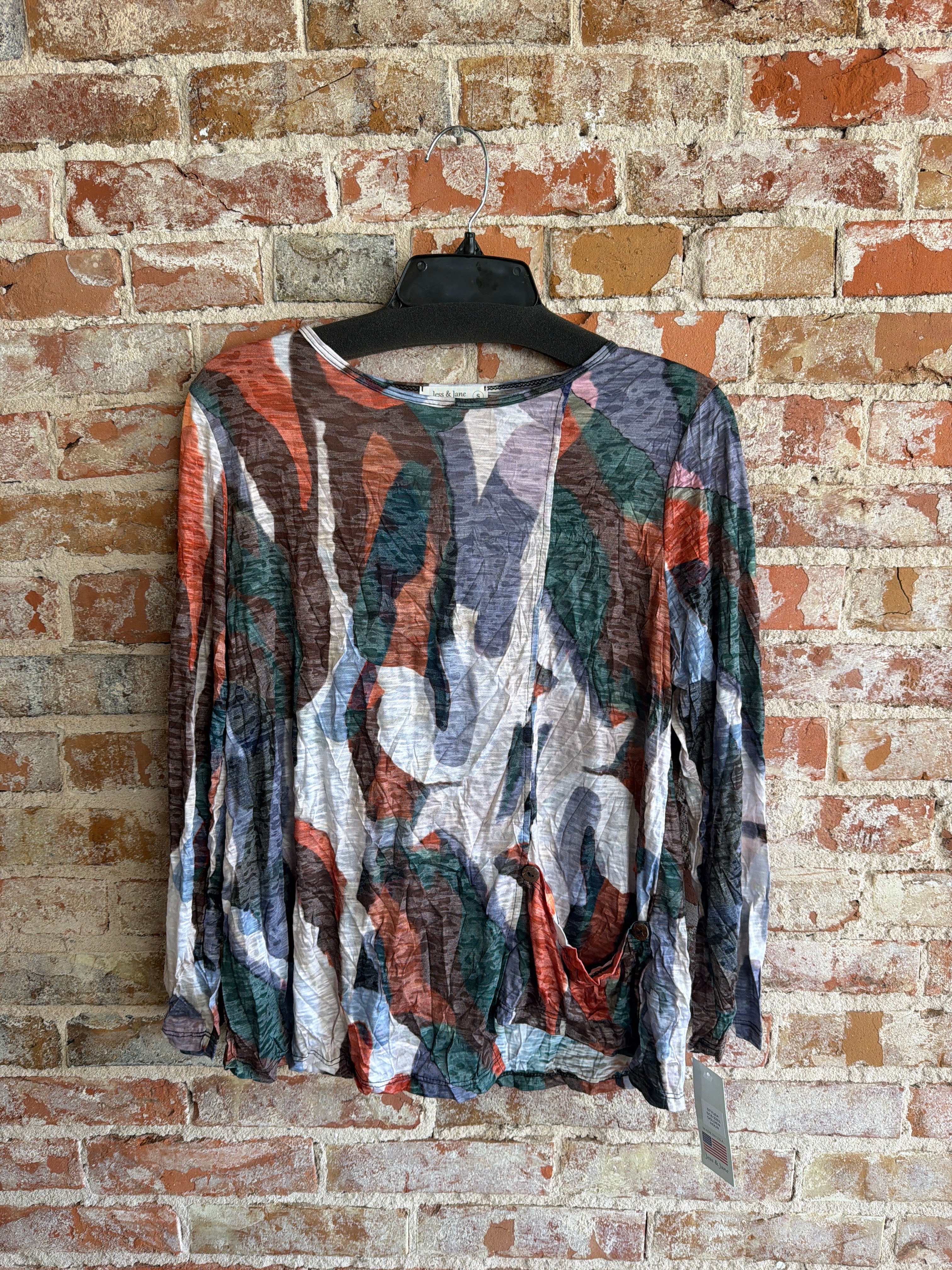 Jess&Jane Golden Hour Asymmetric Top W/Botton