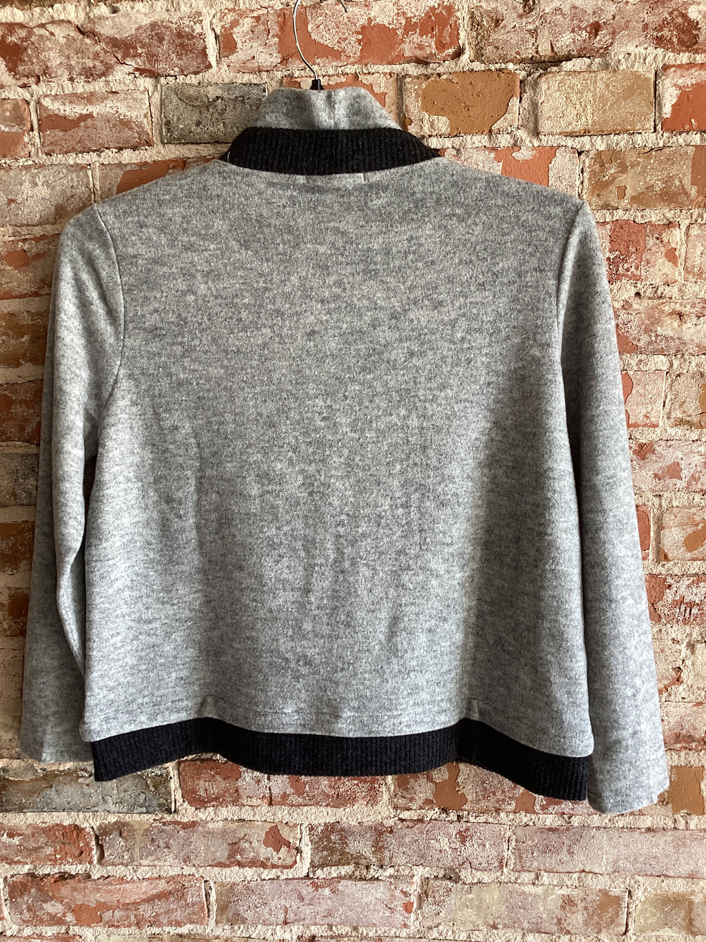 Trisha Tyler Fleece Circle Pattern Sweater