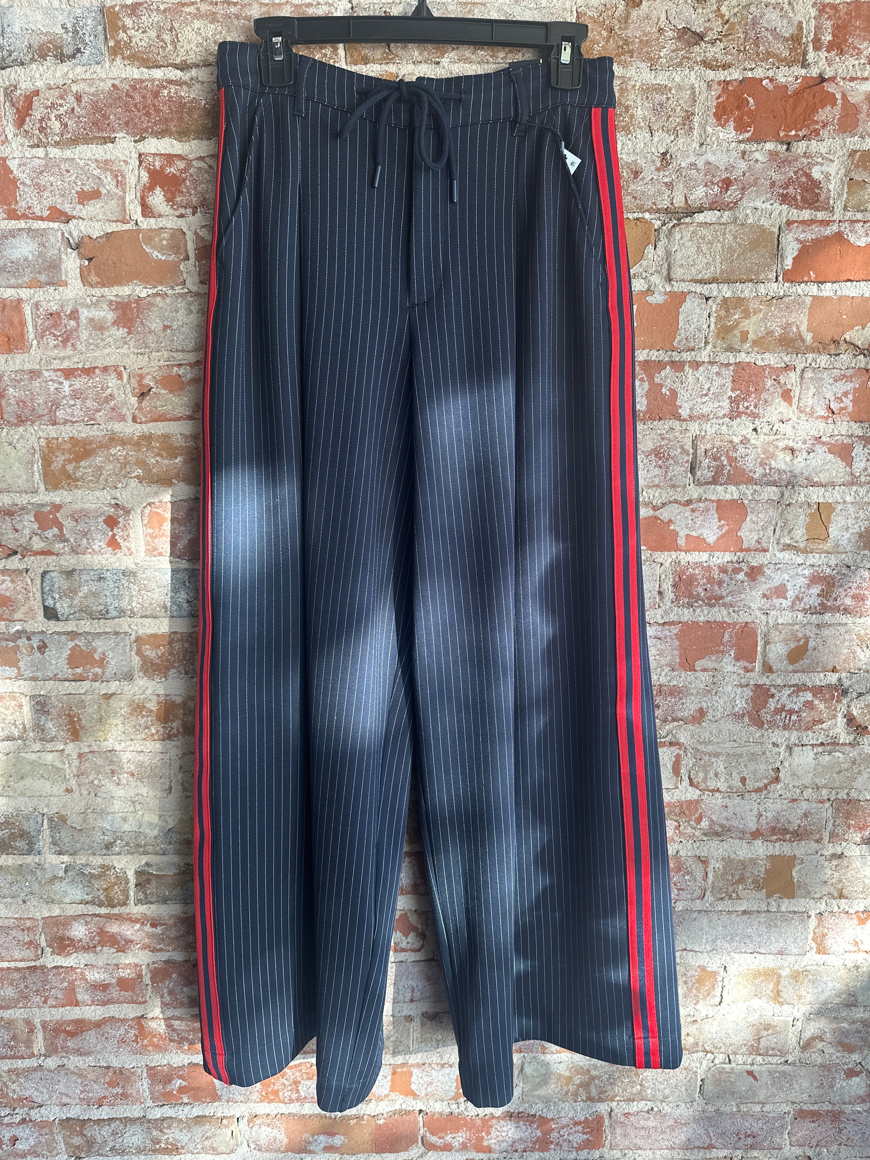 Liverpool Navy/ White PinStripe Pant