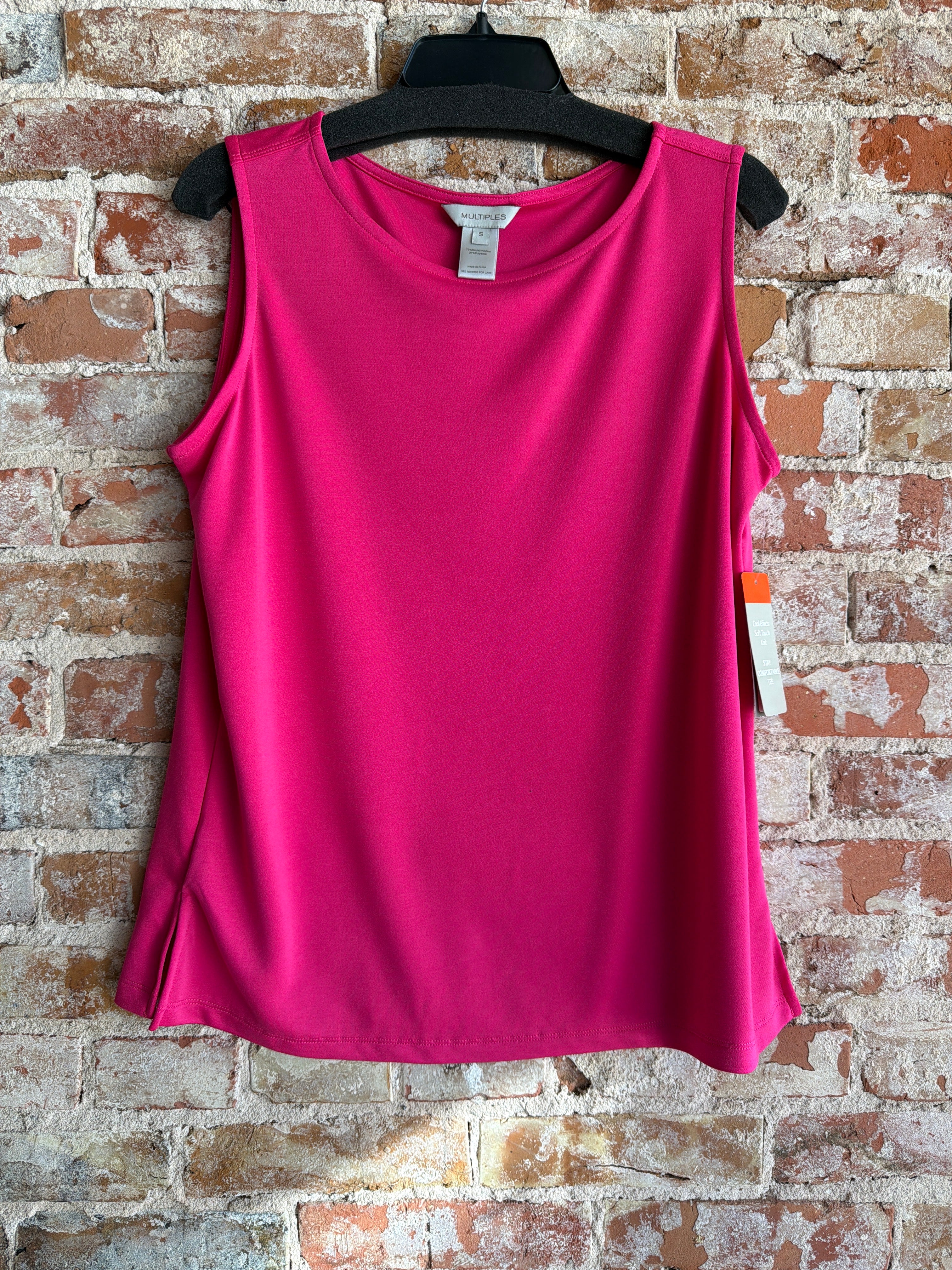 Multiples High Neck Tank Top