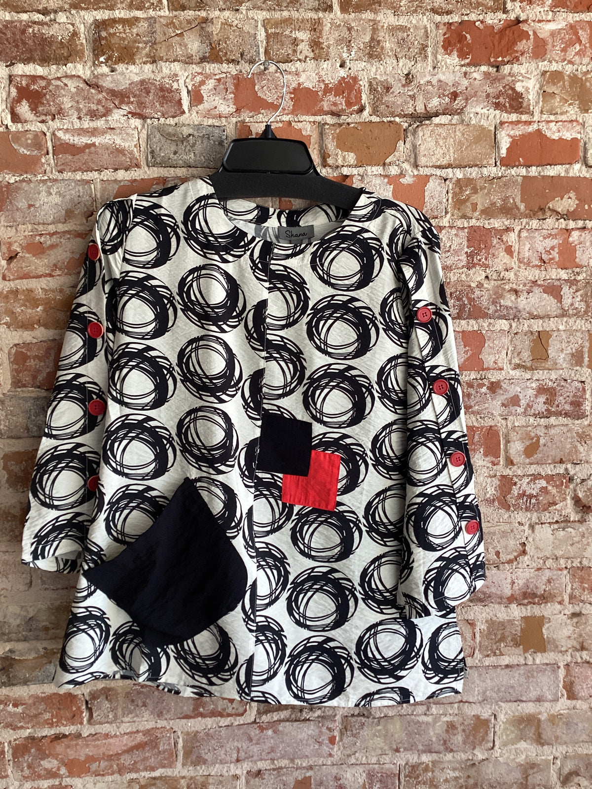 Shana Apparel Mid Media Circle Top