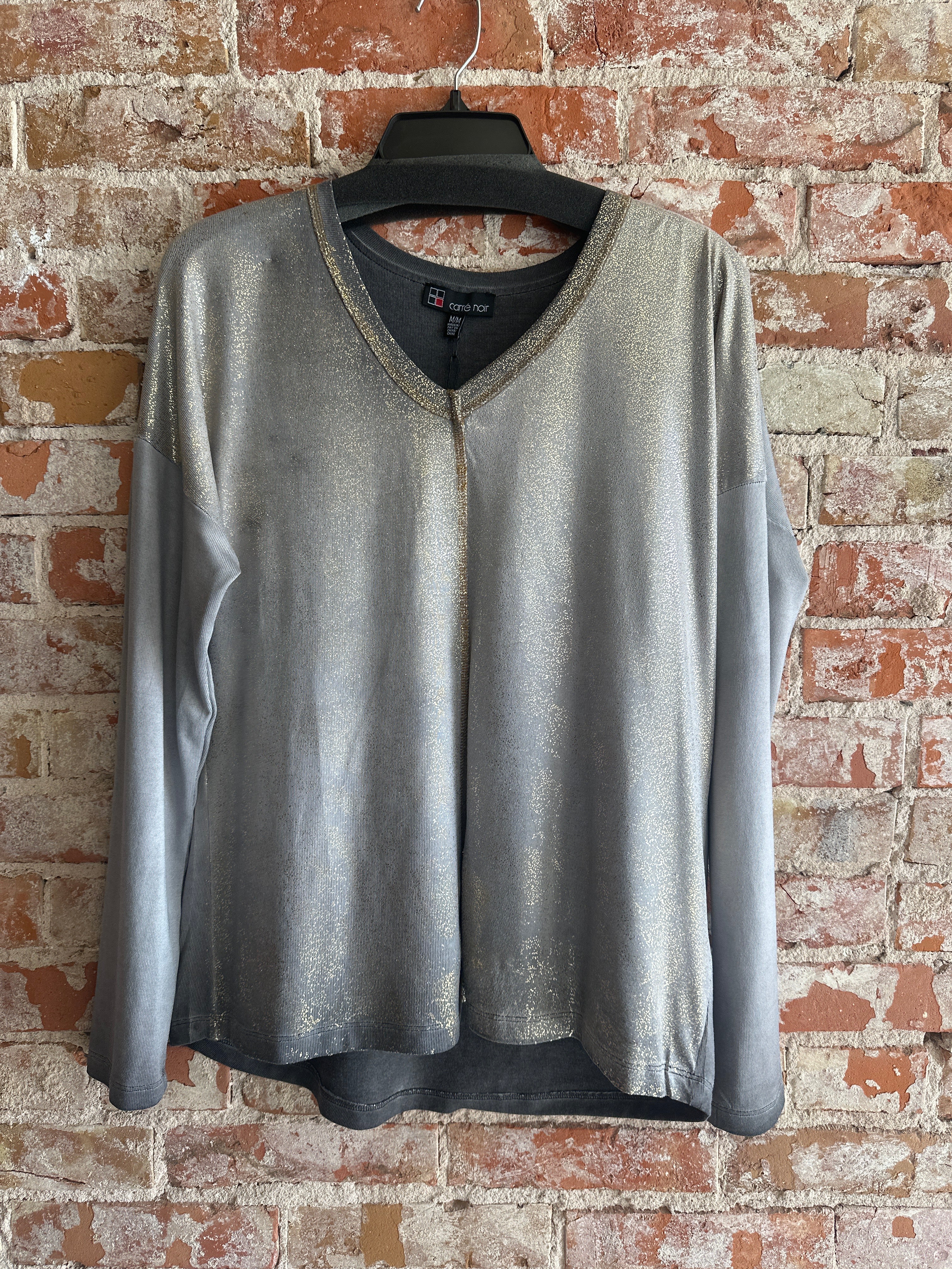 Carré Noir Sparkle top