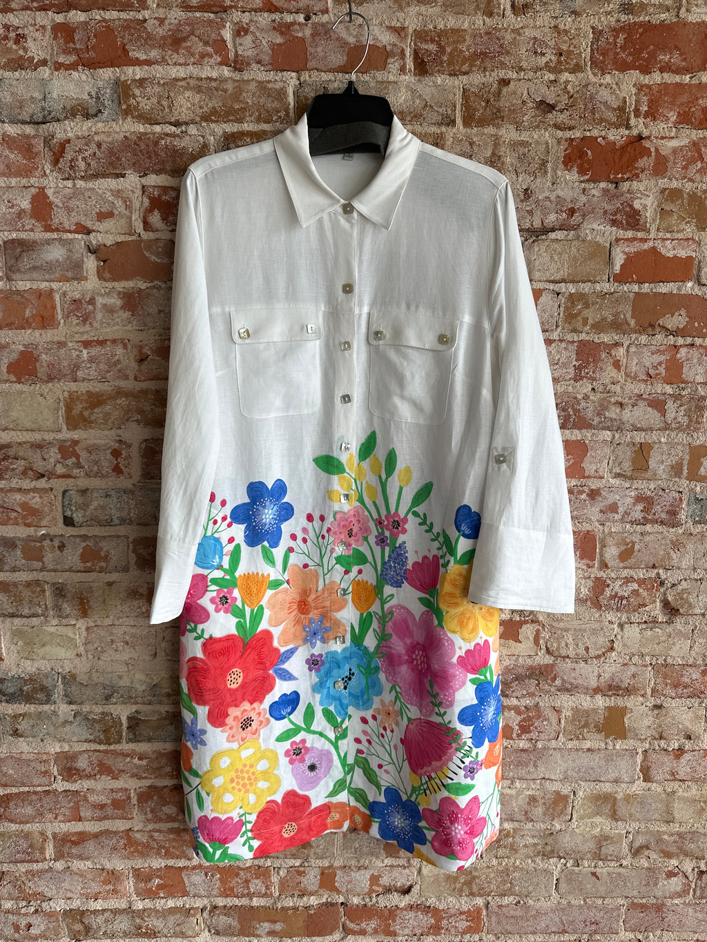 John Mark Floral Print Dress