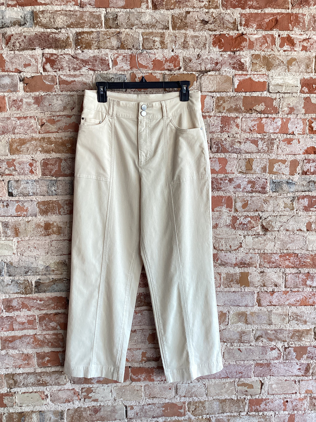 Tru Luxe Front Seam Wide Leg Pant