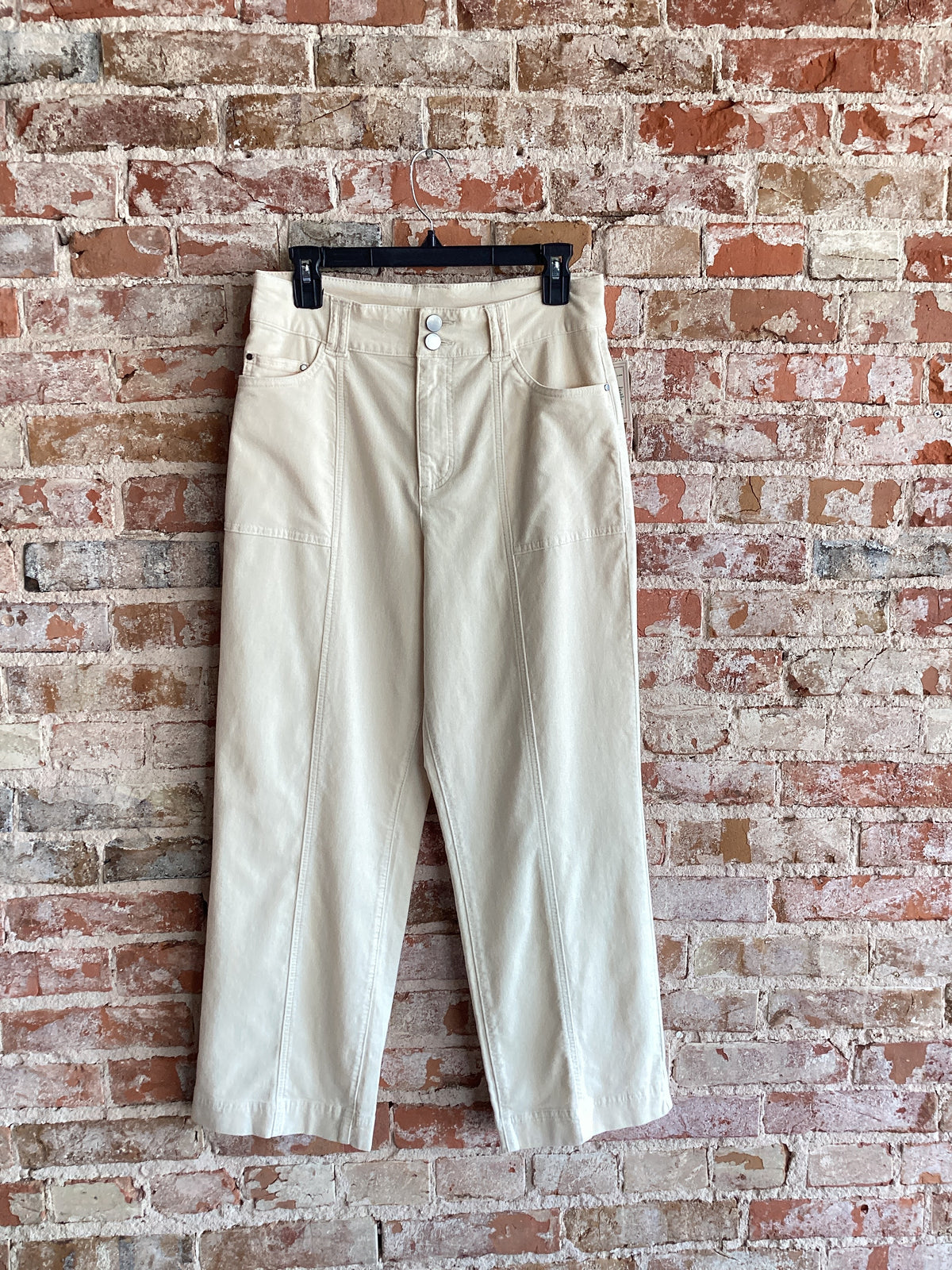 Tru Luxe Front Seam Wide Leg Pant
