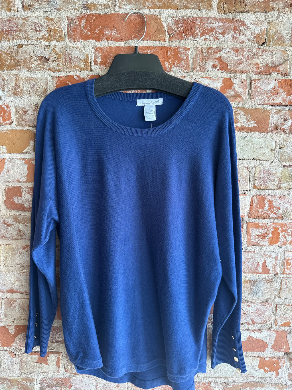Keren Hart blue long sleeve