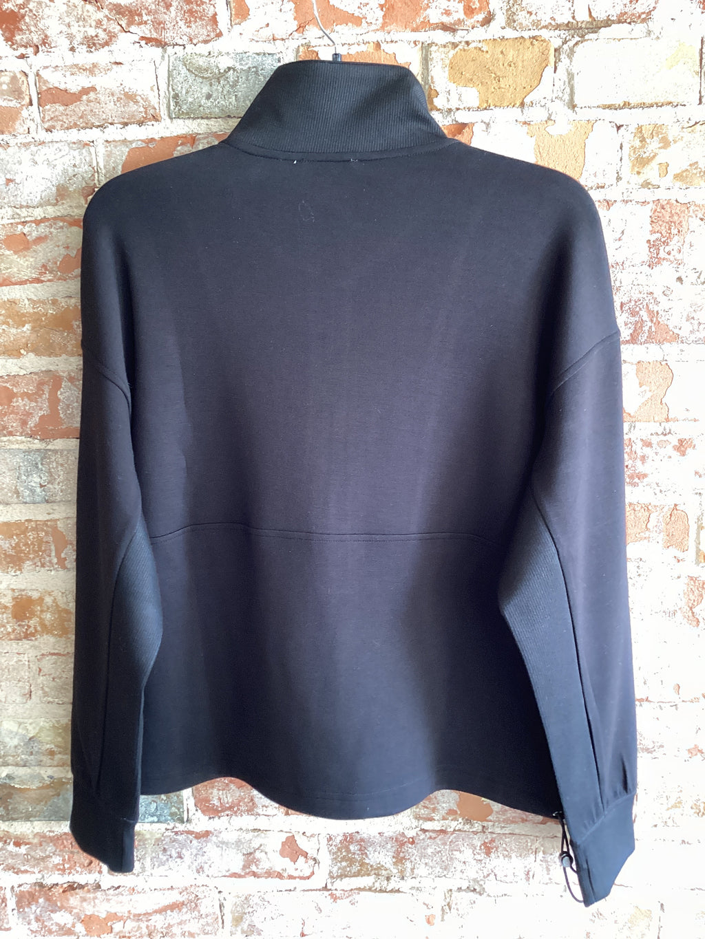 Tribal 1/4 Zip Mock Neck Pullover