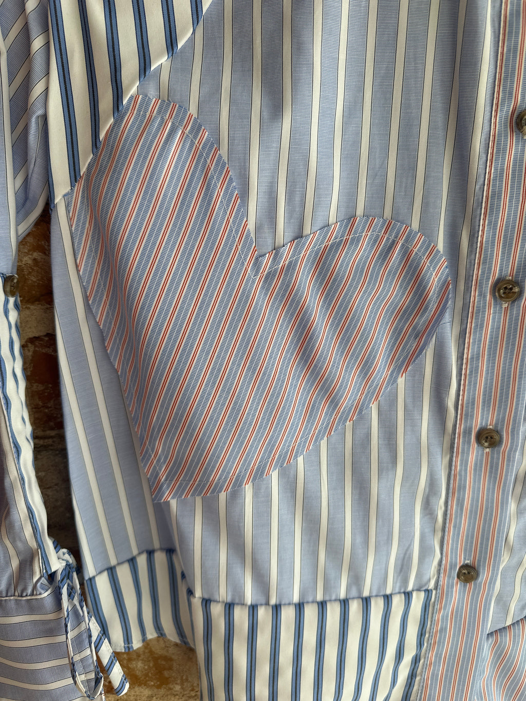 Tru Luxe Mixed Stripe shirt
