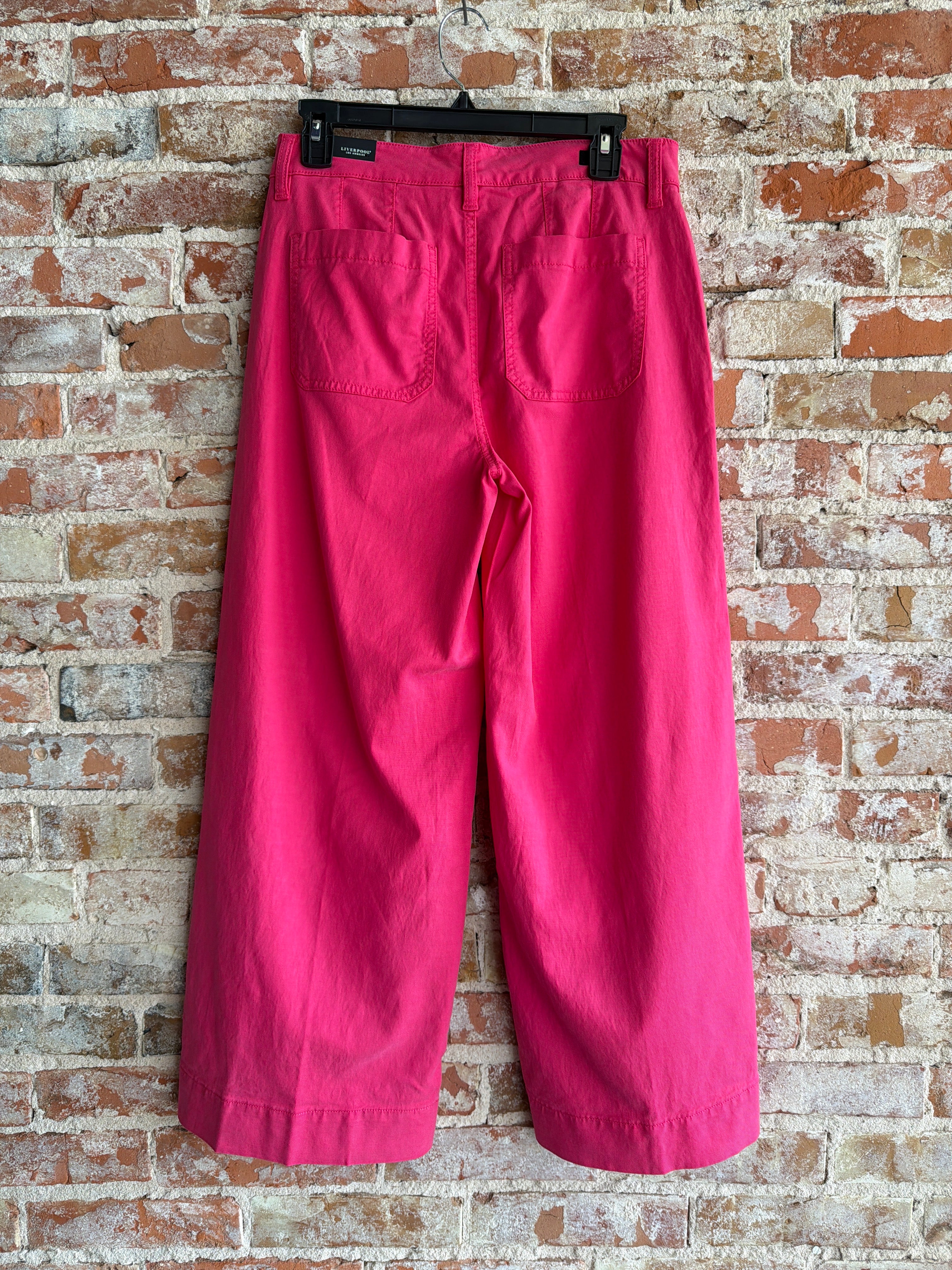 Liverpool Crop Wide Leg Jean