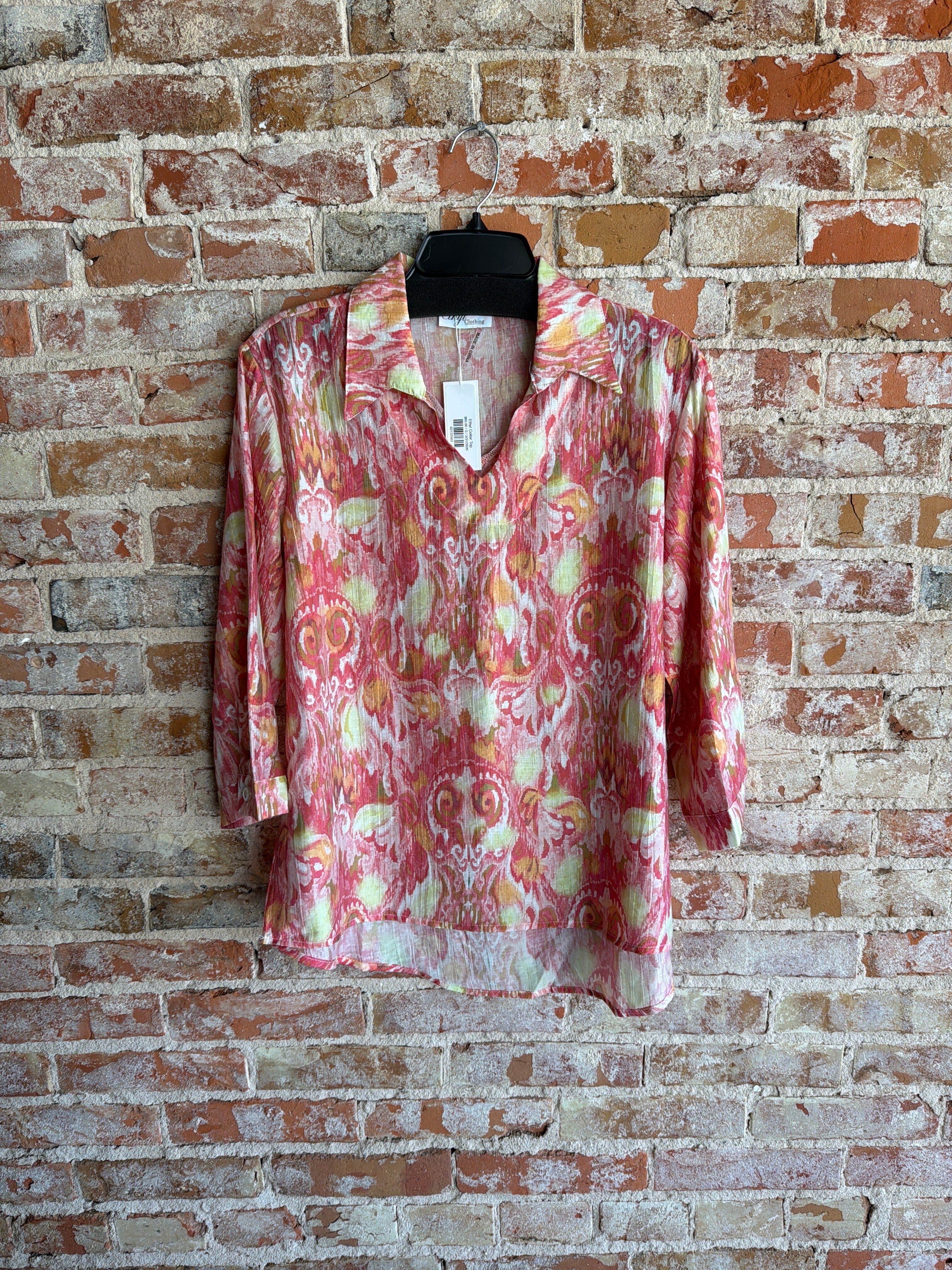 Ethyl Collar Top