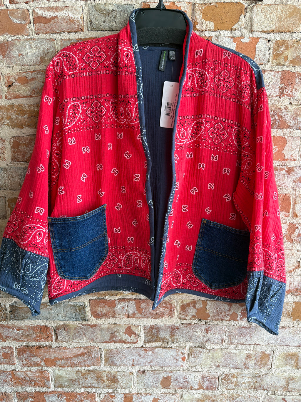Shannon Passero Bandana Mix Cardigan