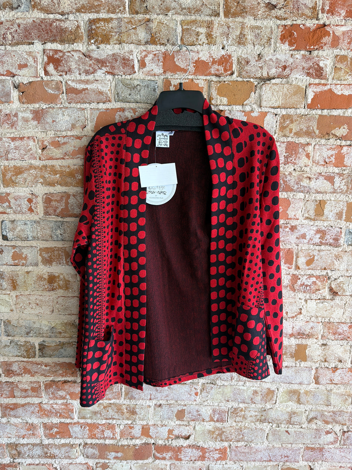 Parsley & Sage Cindy Open Front Jacket