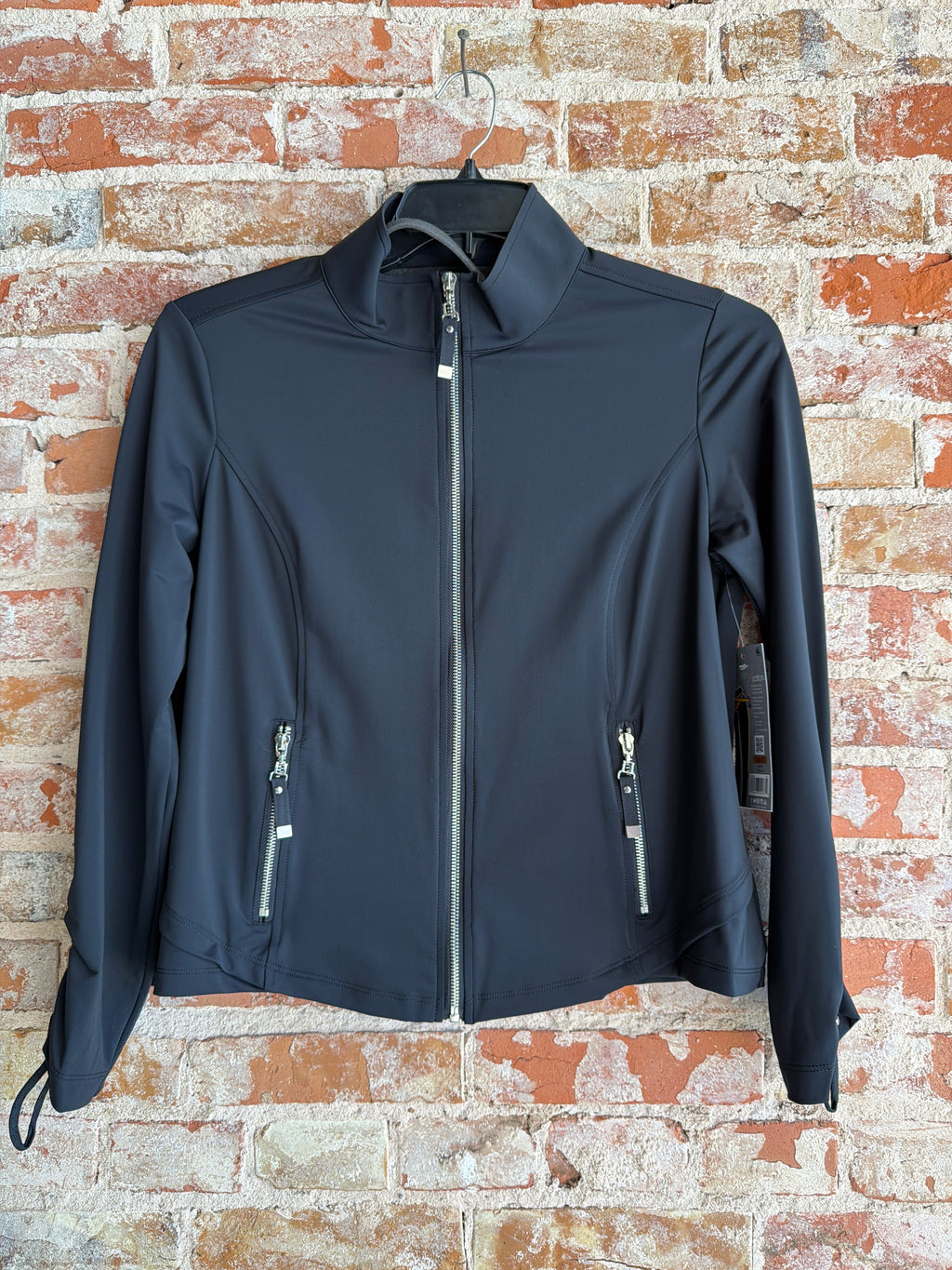 Multiples Zip Front Jacket