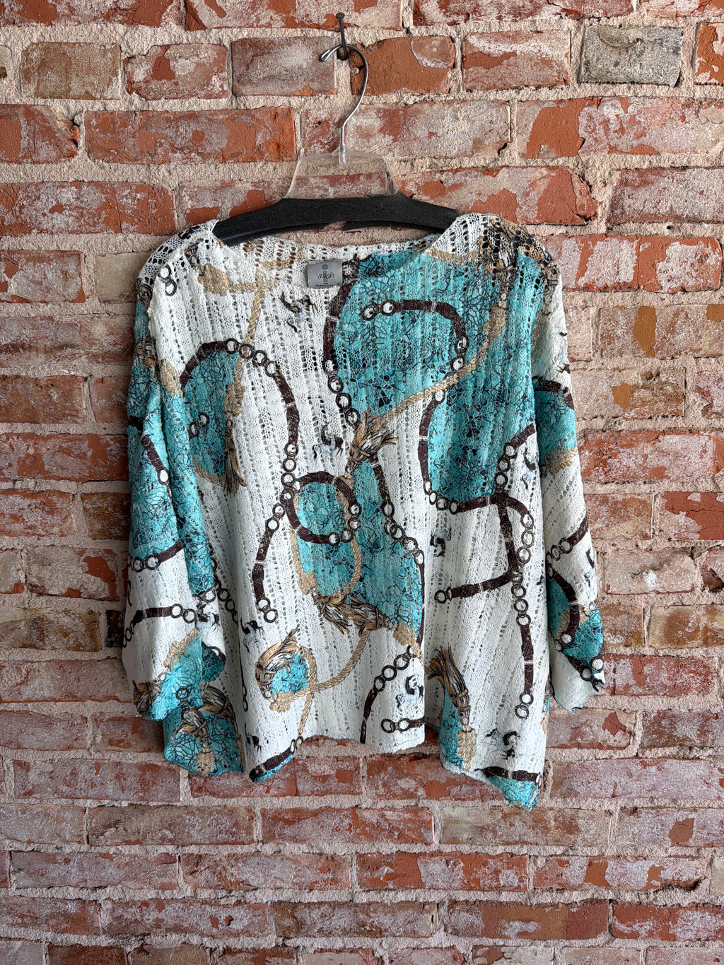 Inoah 3/4 Crochet Sweater