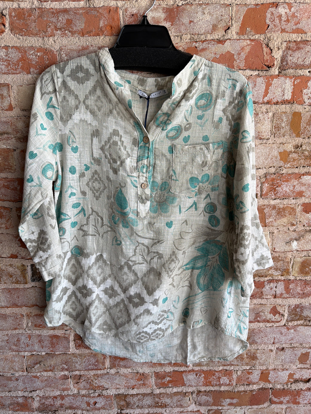 Tempo Two Button Top