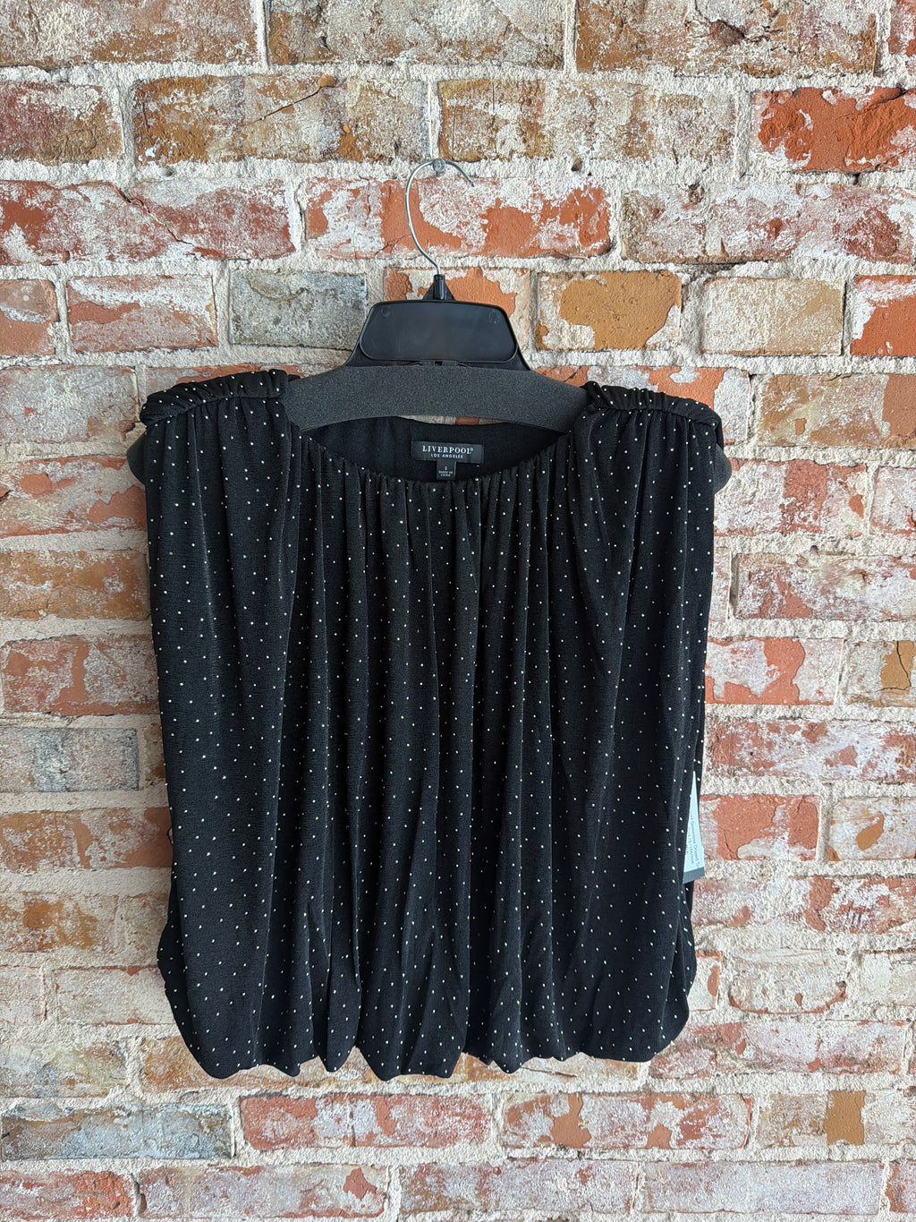 Liverpool Sleeveless Draped Tank