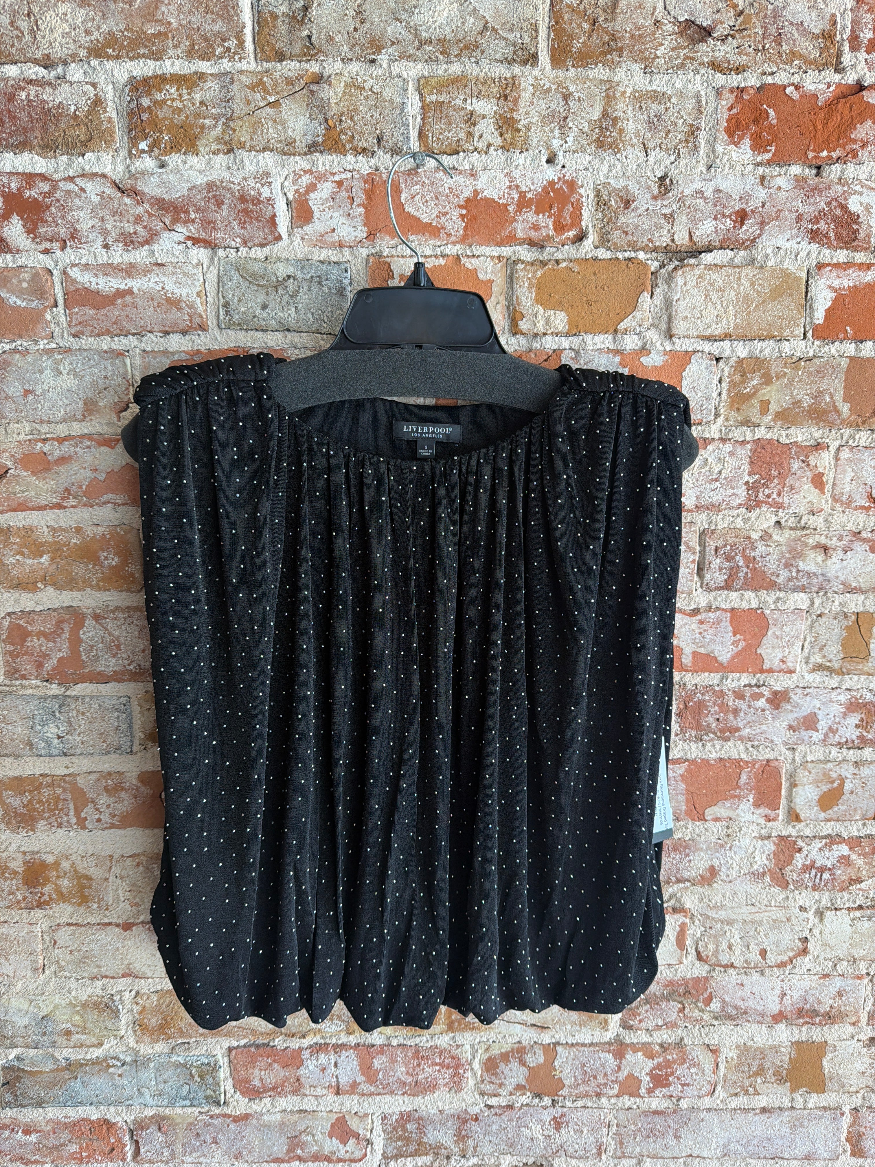 Liverpool Sleeveless Draped Tank