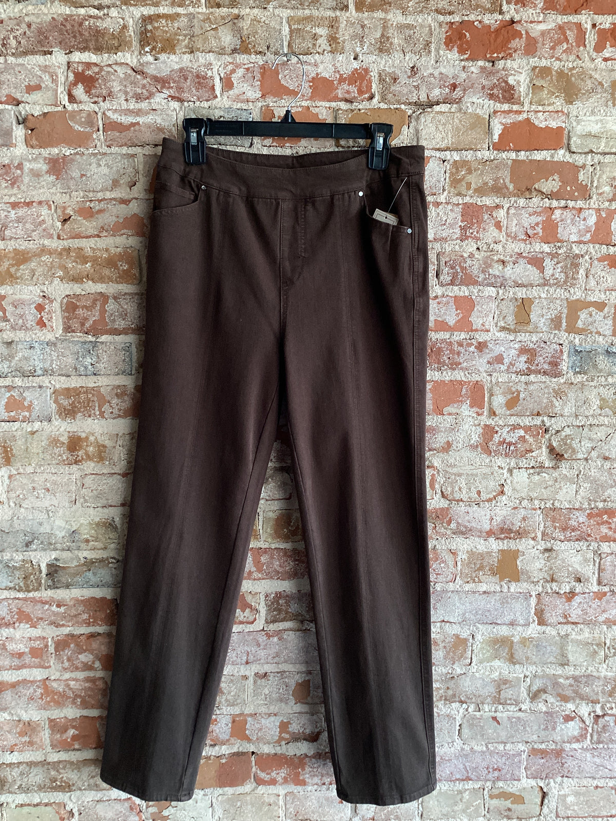 Tru Luxe pull on Espresso Jean