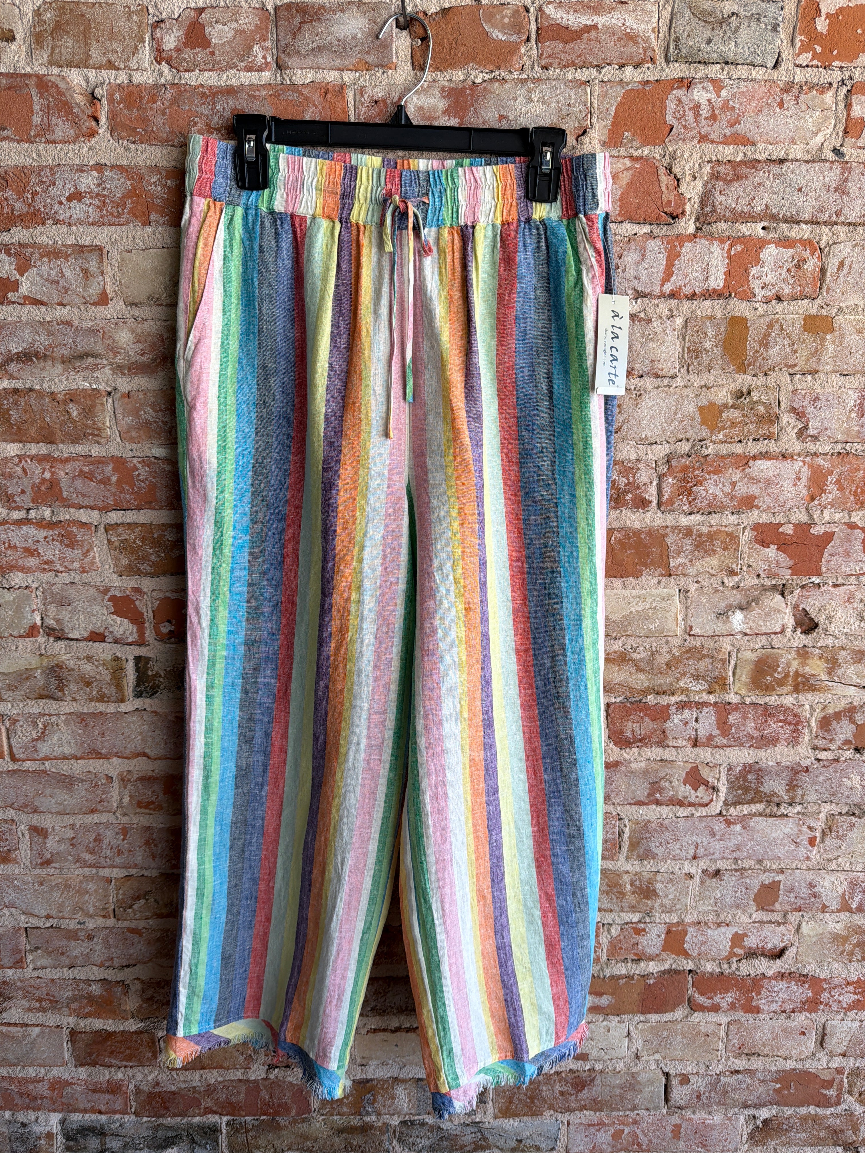 A La Carte Drawstring Ankle Pant