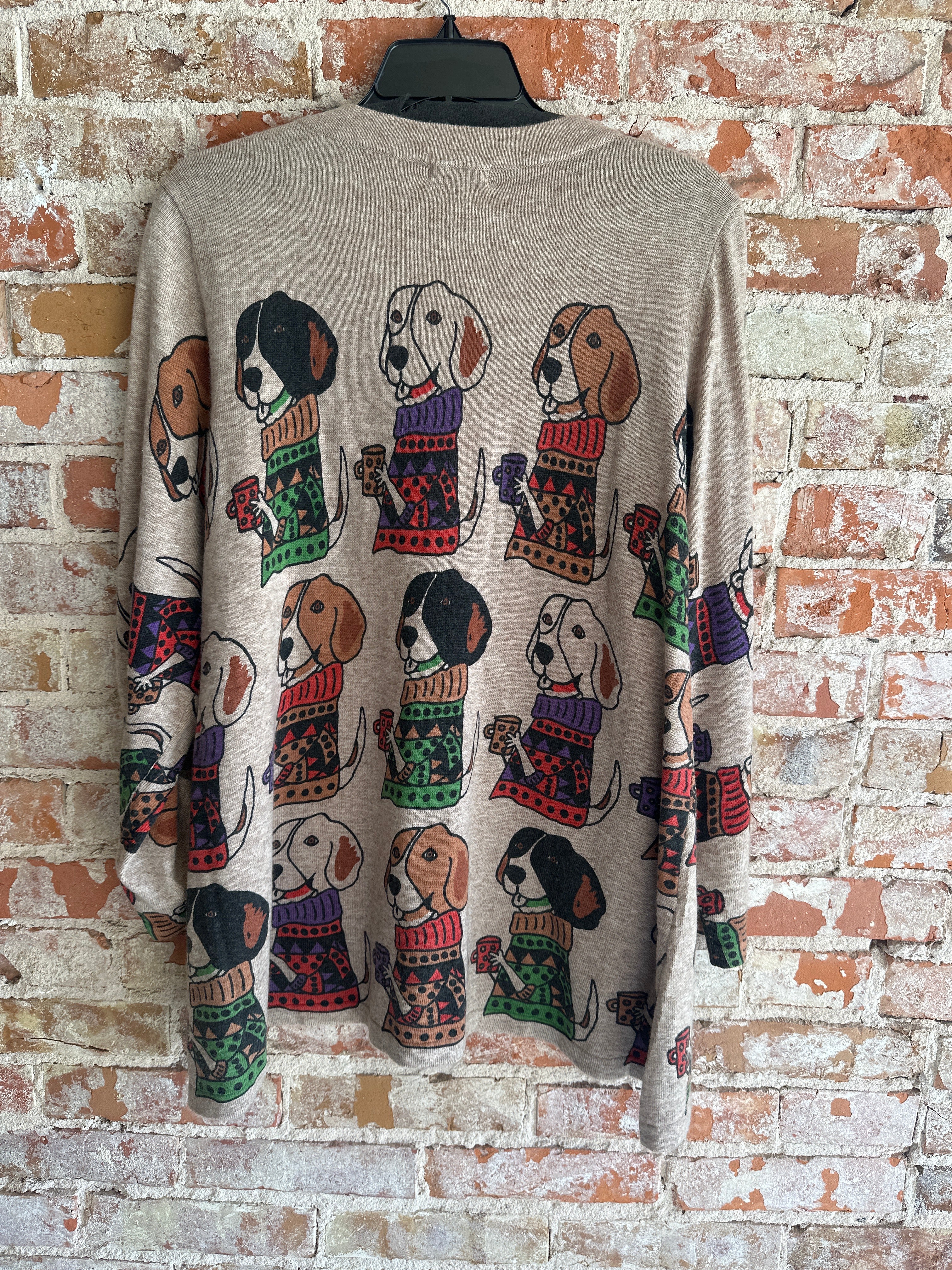 Shana Coffee & Puppy top