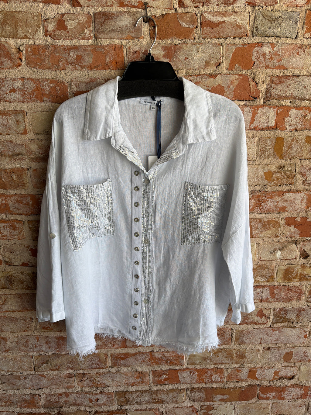 Tempo Sequin Top