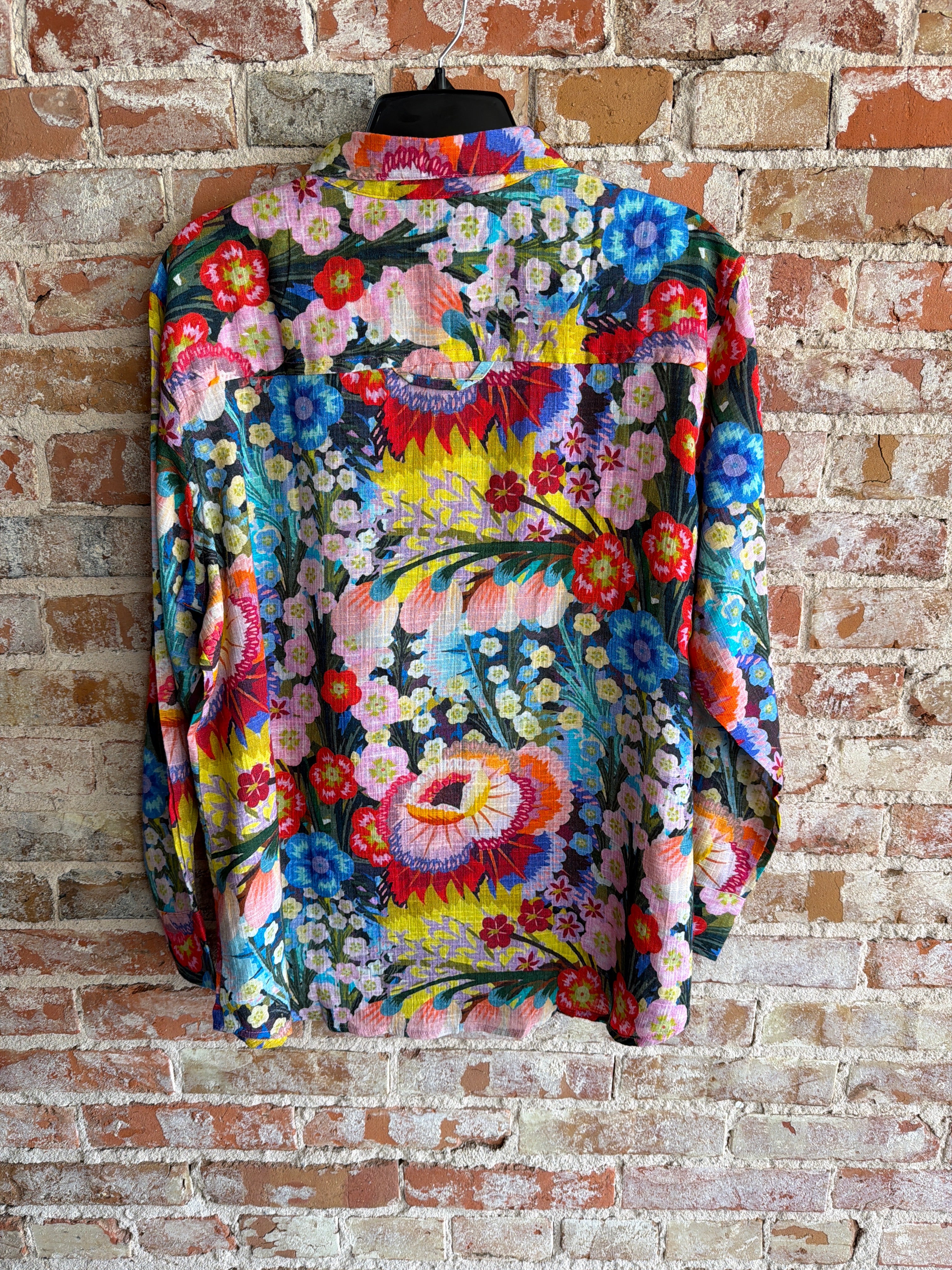APNY Boyfriend Button Up Top