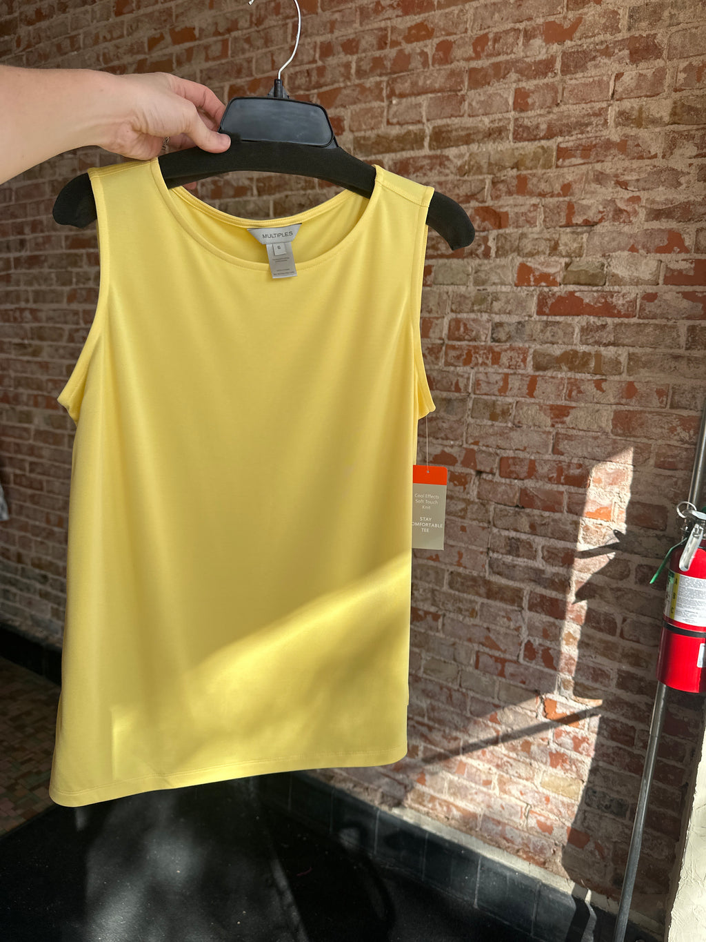 Multiples High Neck Tank Top
