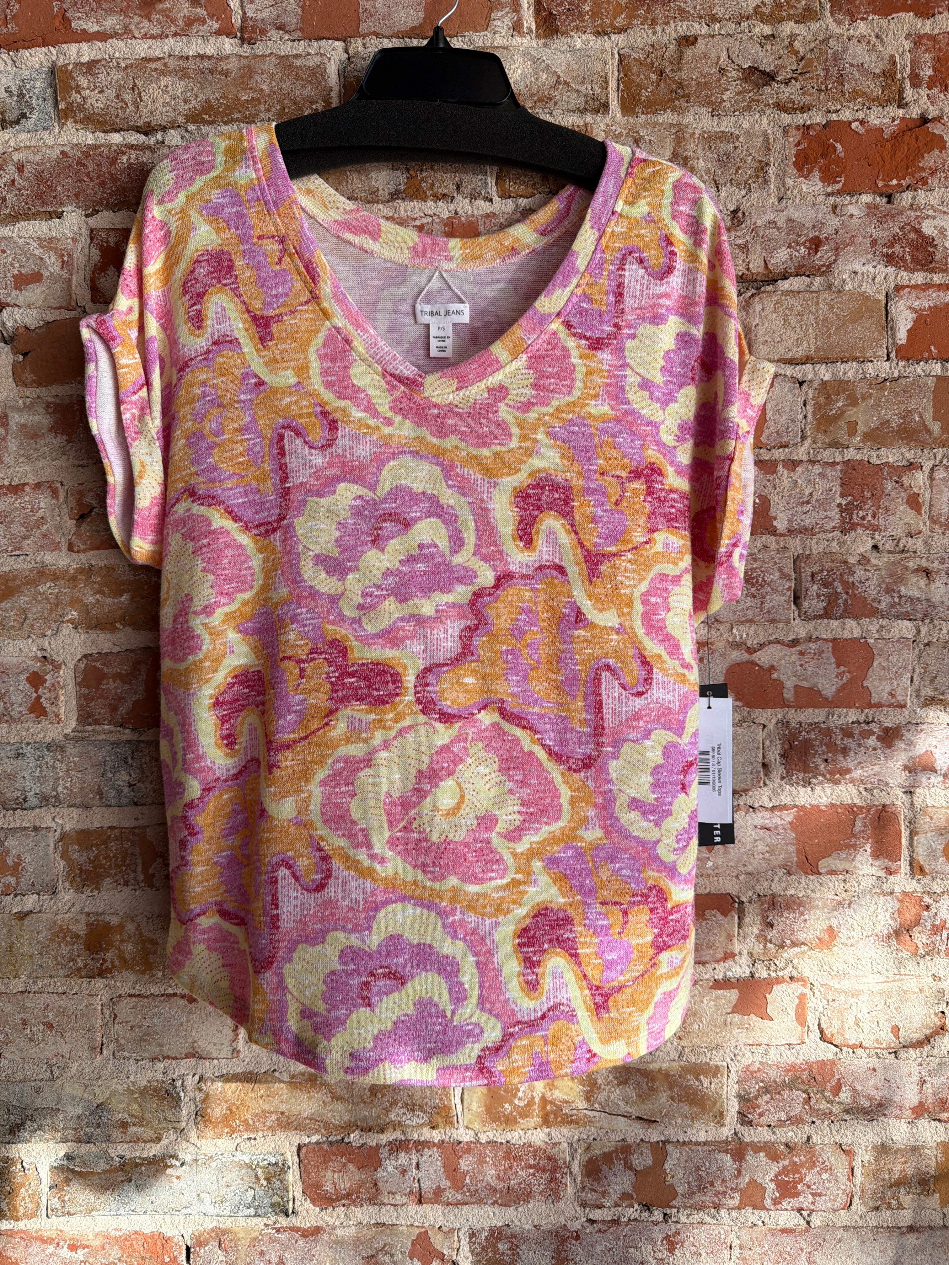 Tribal Cap Sleeve Tops