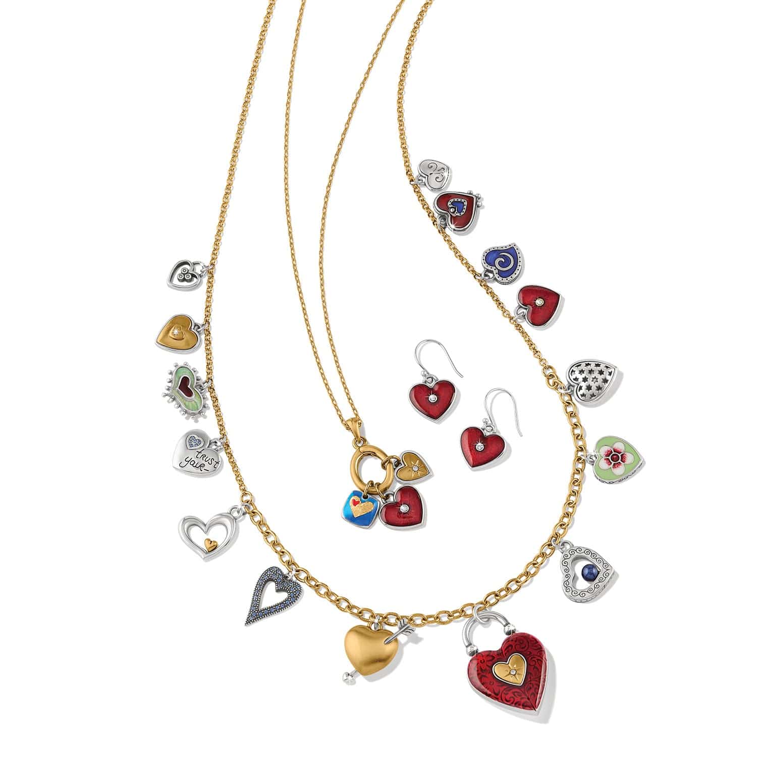 Brighton Ear Rings One Heart