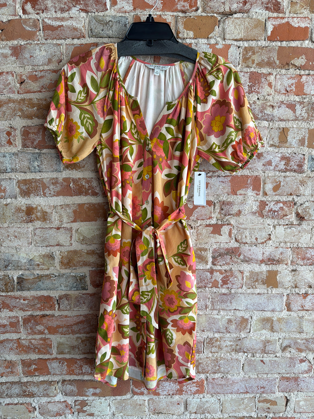 Liverpool FrontButton Up Dress