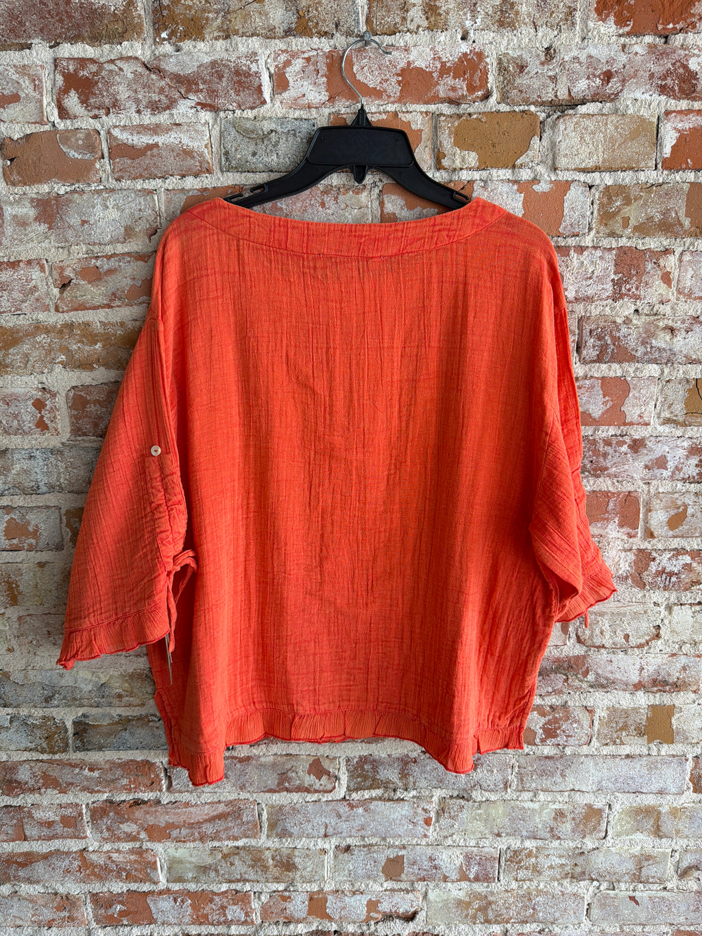 Tru Luxe Boxy Popover Top