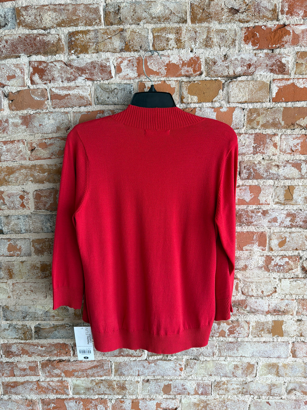 Lulu-B Deep Red Cardigan