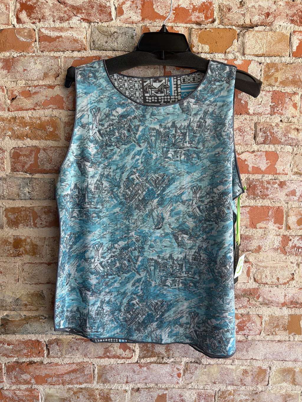 Trisha Tyler Line Drawing Reversible Tank