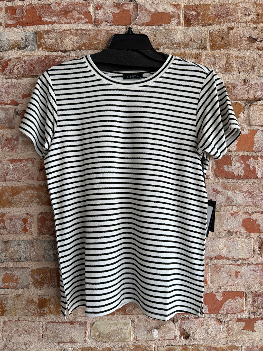 APNY Crew Neck Stripped Tee
