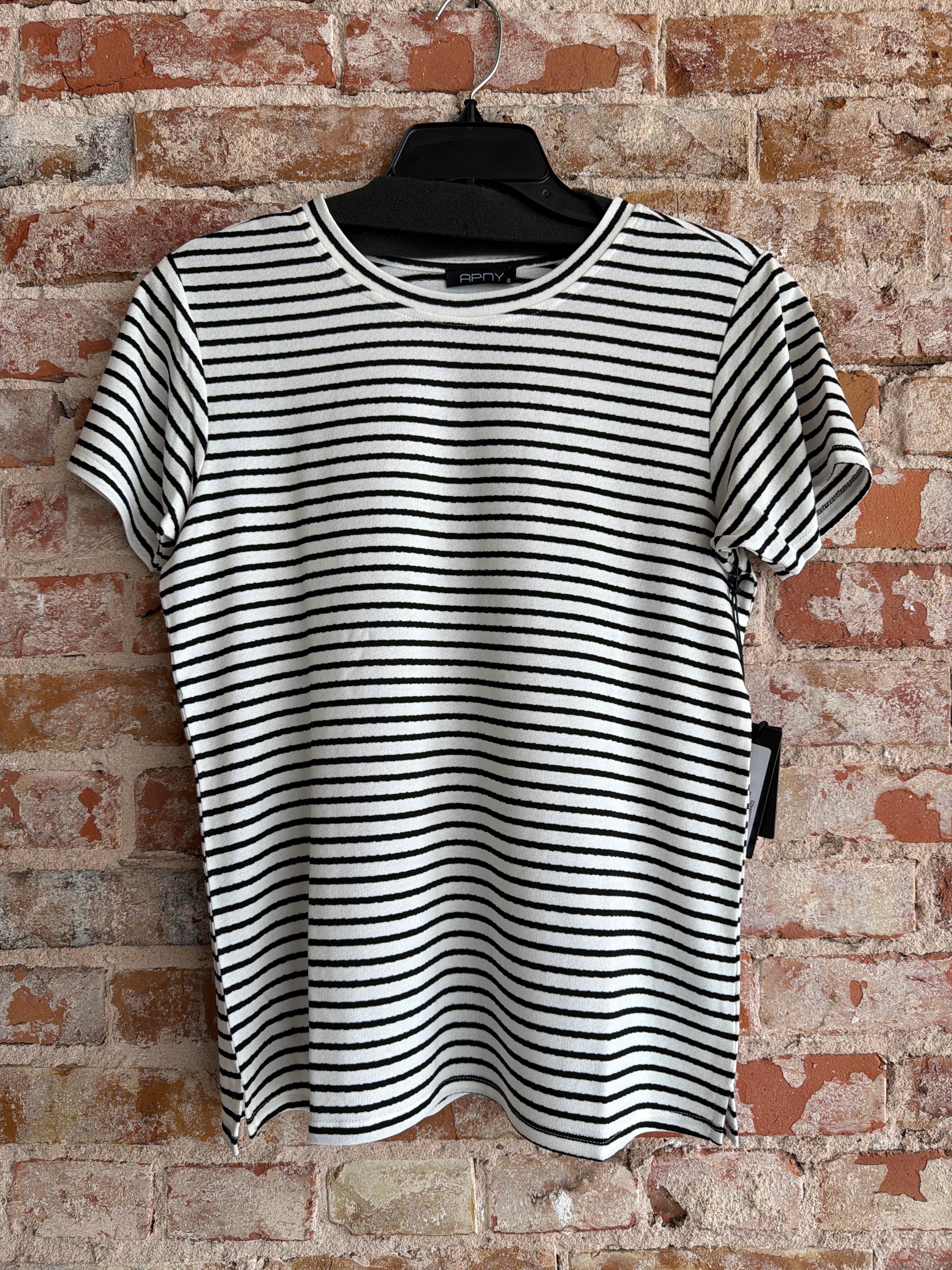 APNY Crew Neck Stripped Tee