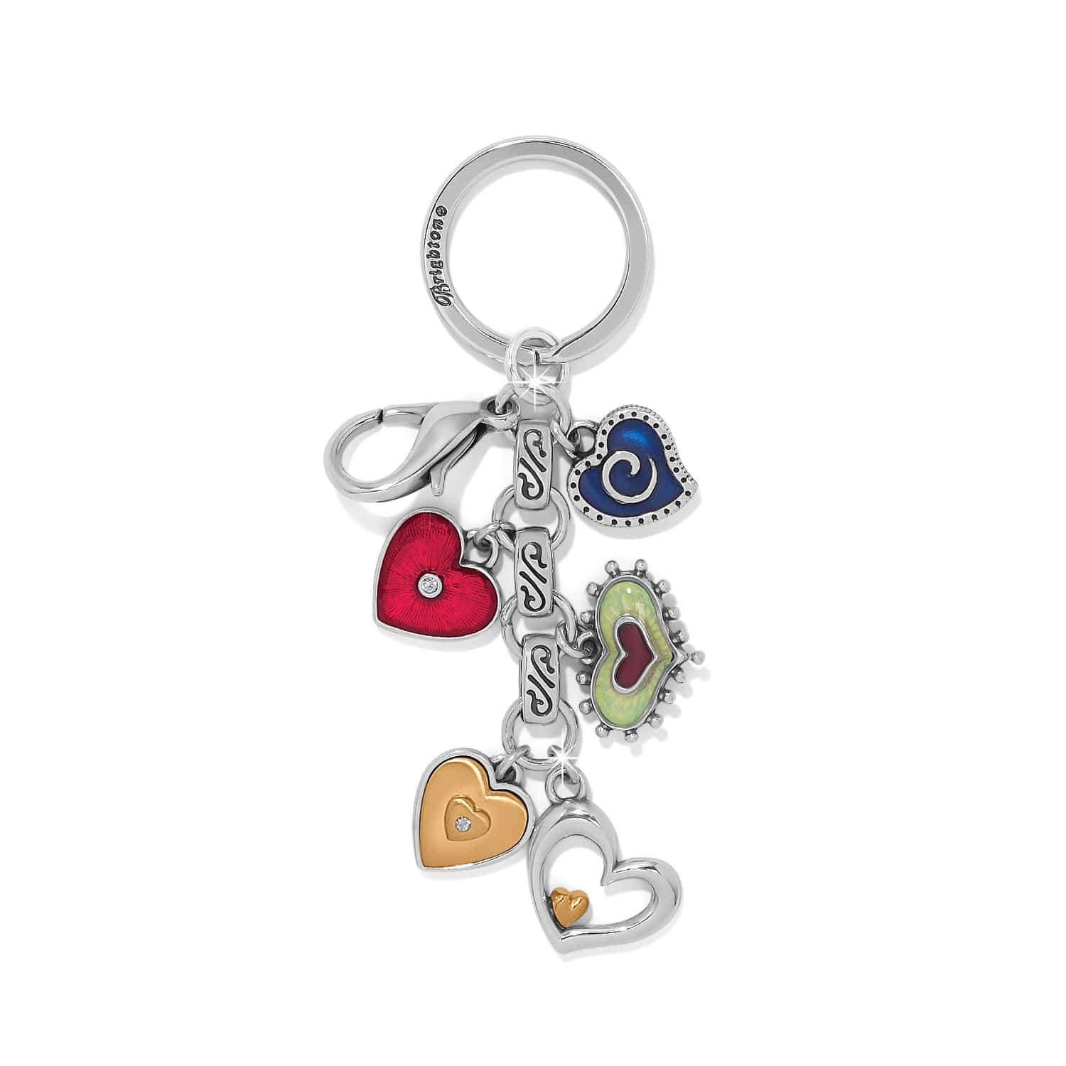 Brighton One Heart Key Chain
