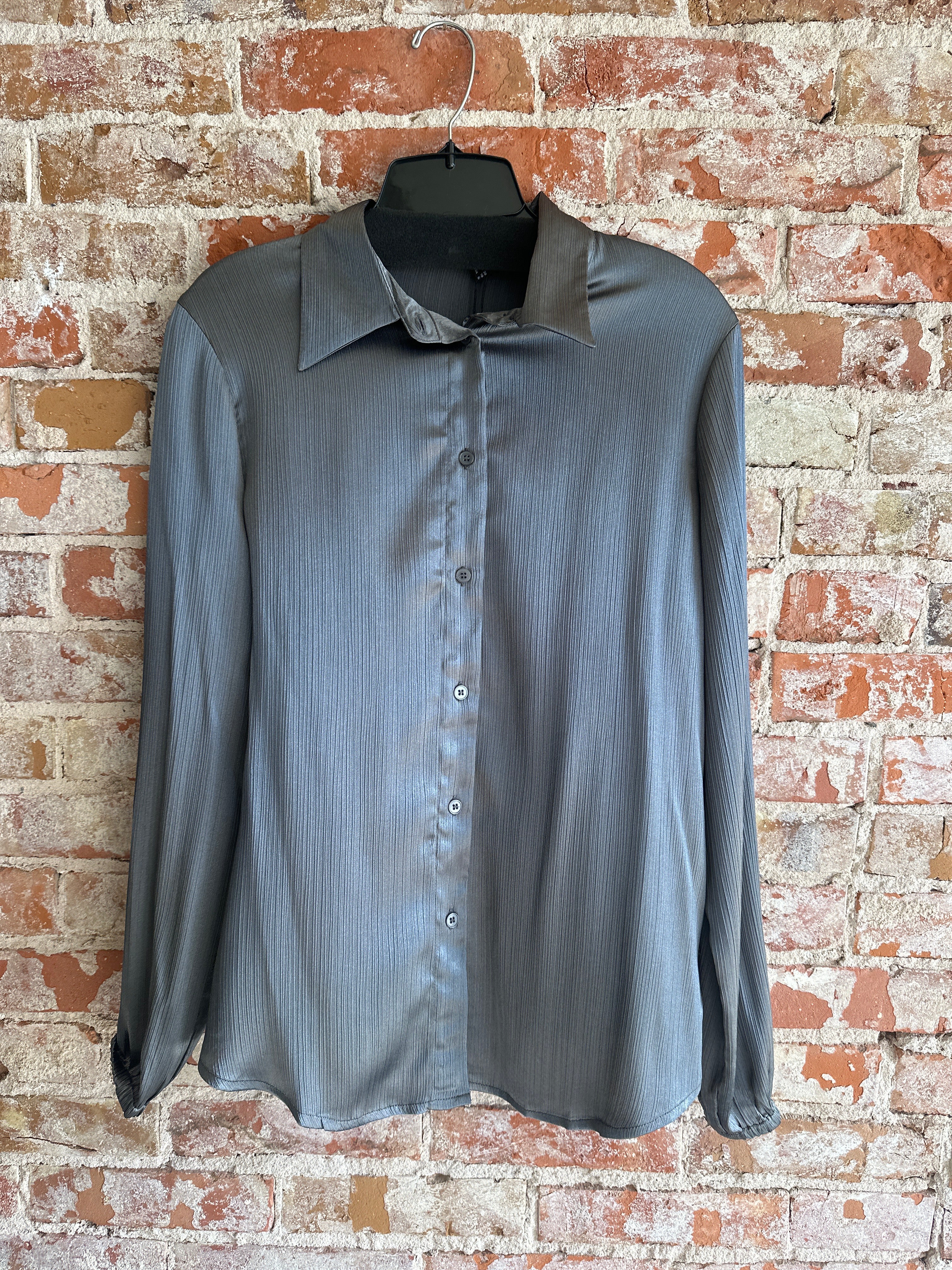 Yest Silver Shimmer Blouse