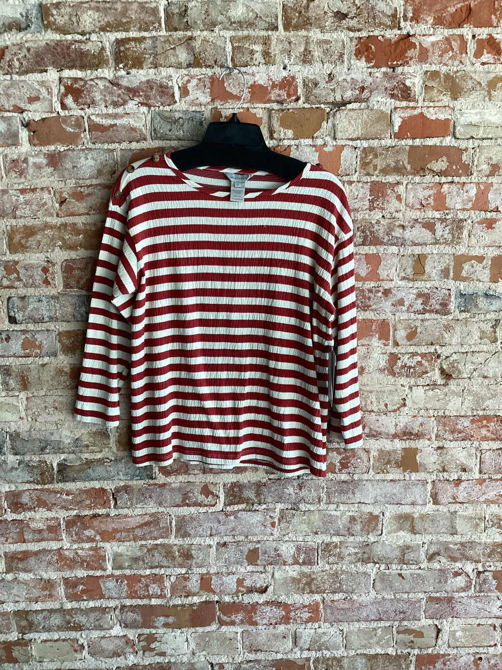 Multiples Drop Shoulder Knit Top