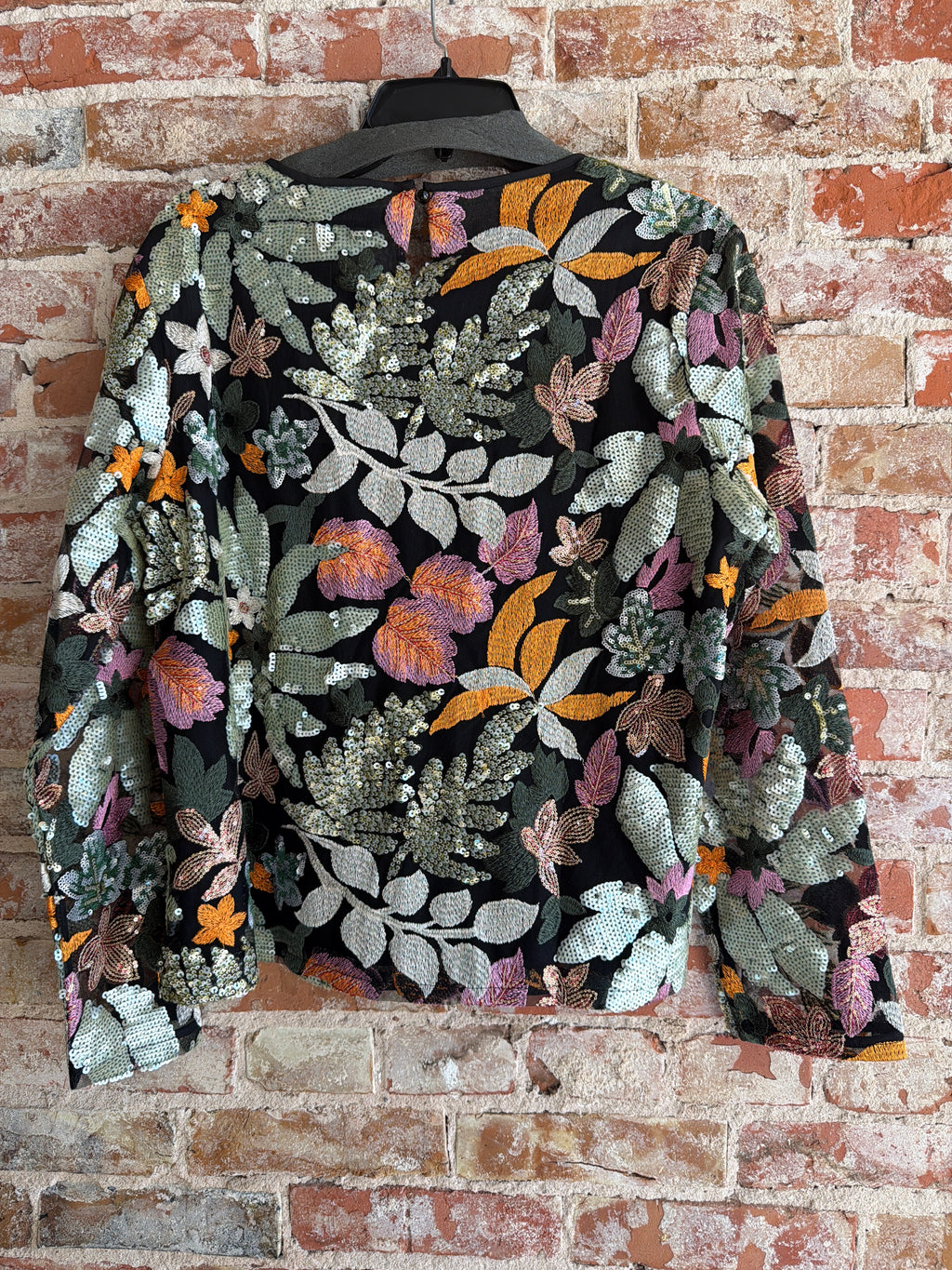 Adore Flower Sparkle Top