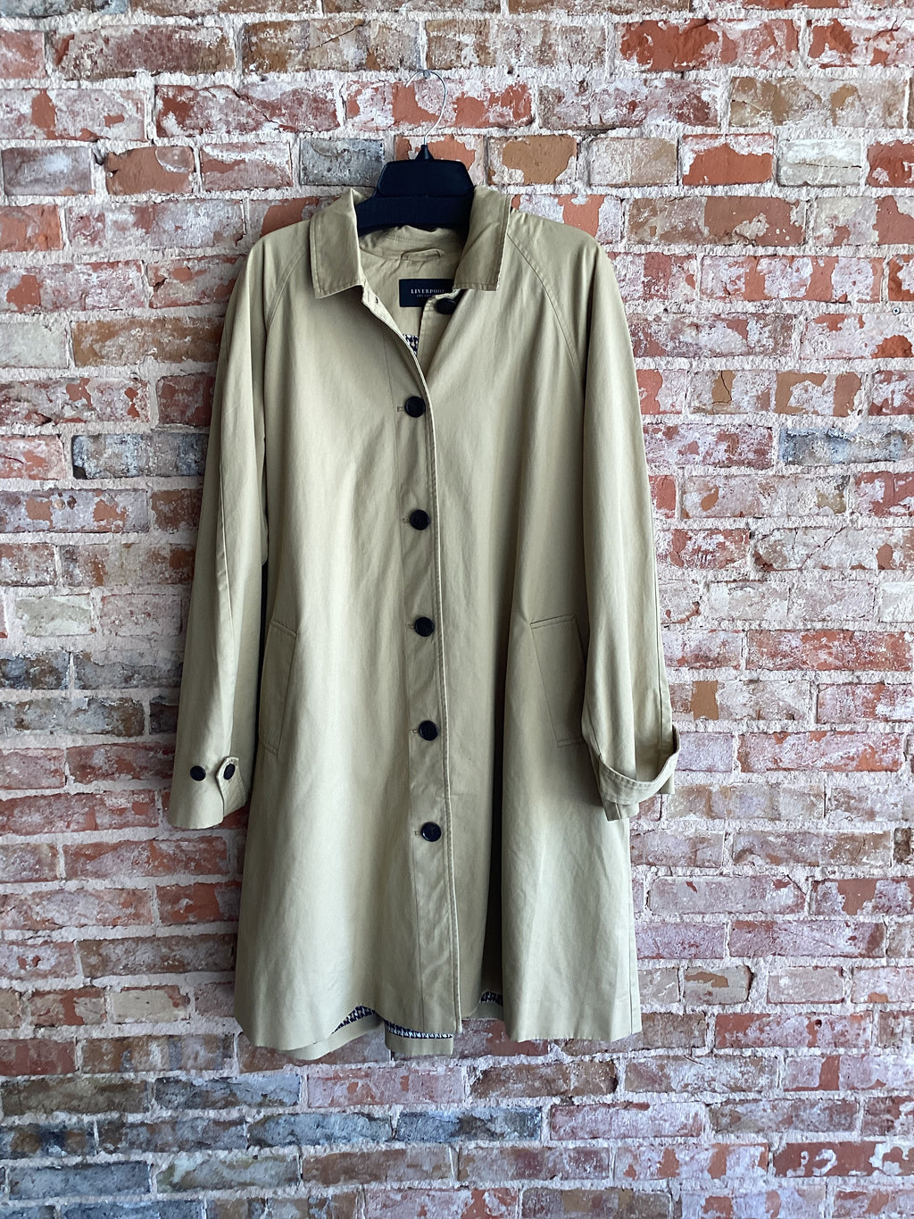 Liverpool Raglan Coat