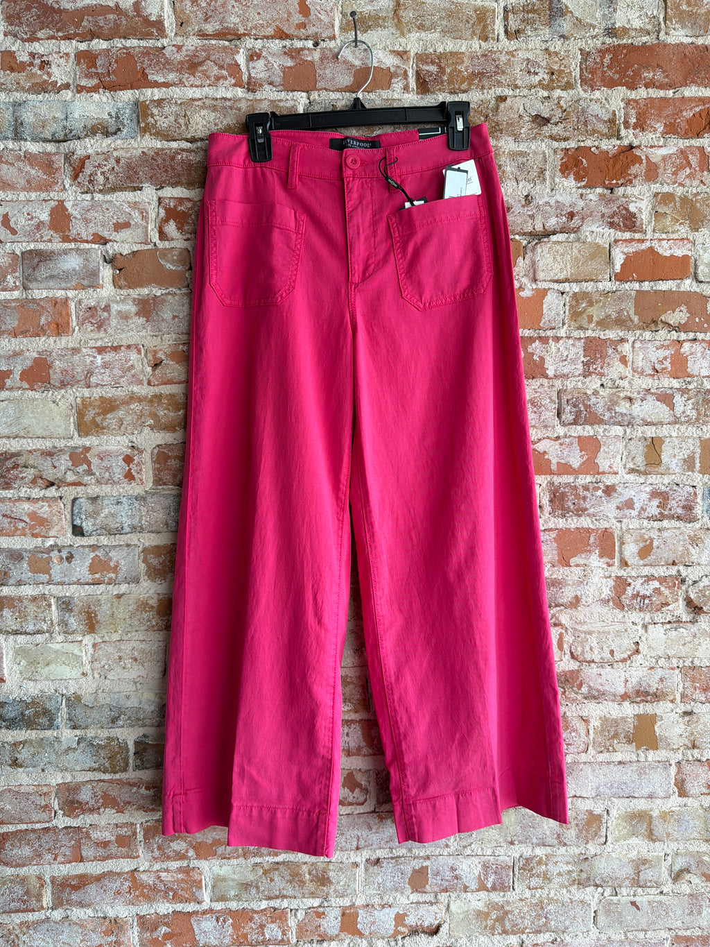 Liverpool Crop Wide Leg Jean