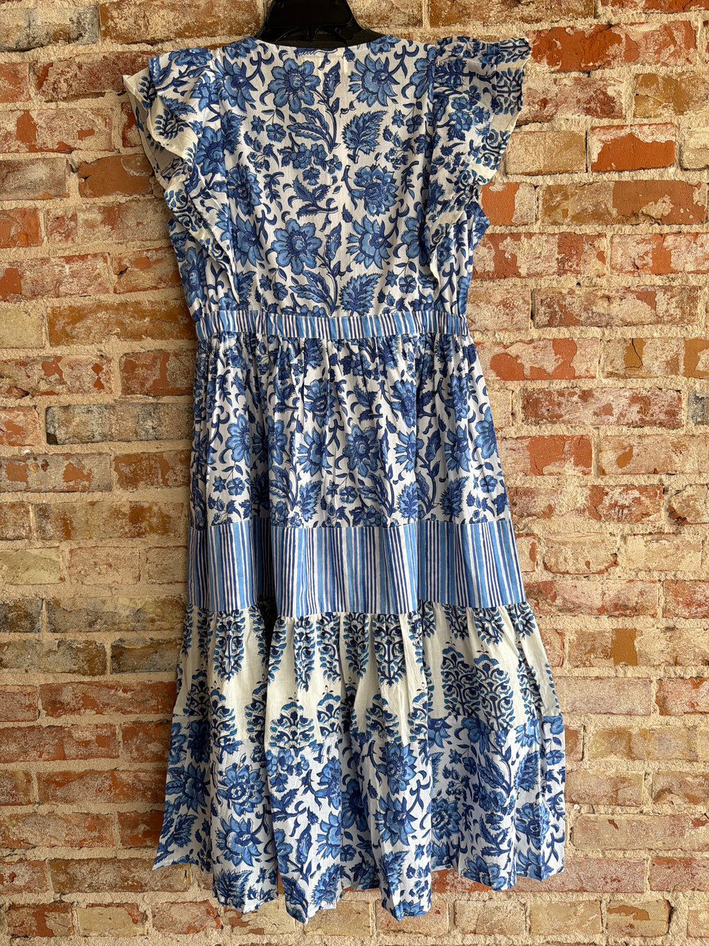 Jayshree Kavita Blue midi dress