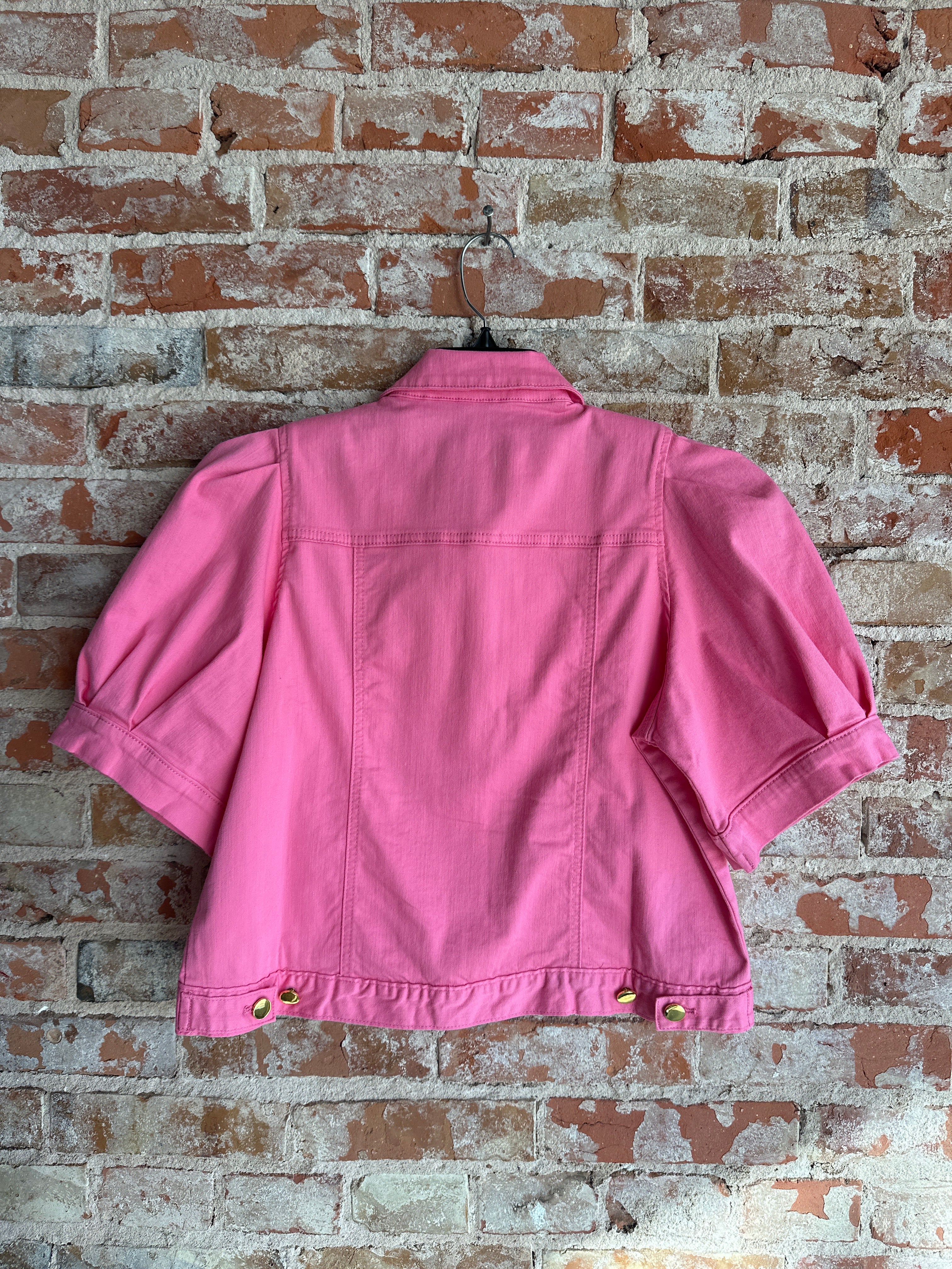 A.Z.I bubble sleeves Top