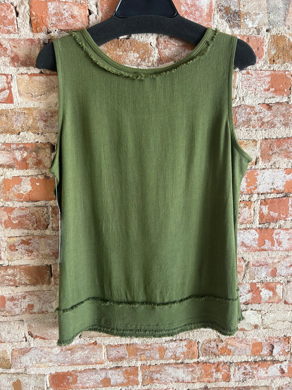 Multiples Woven Tank