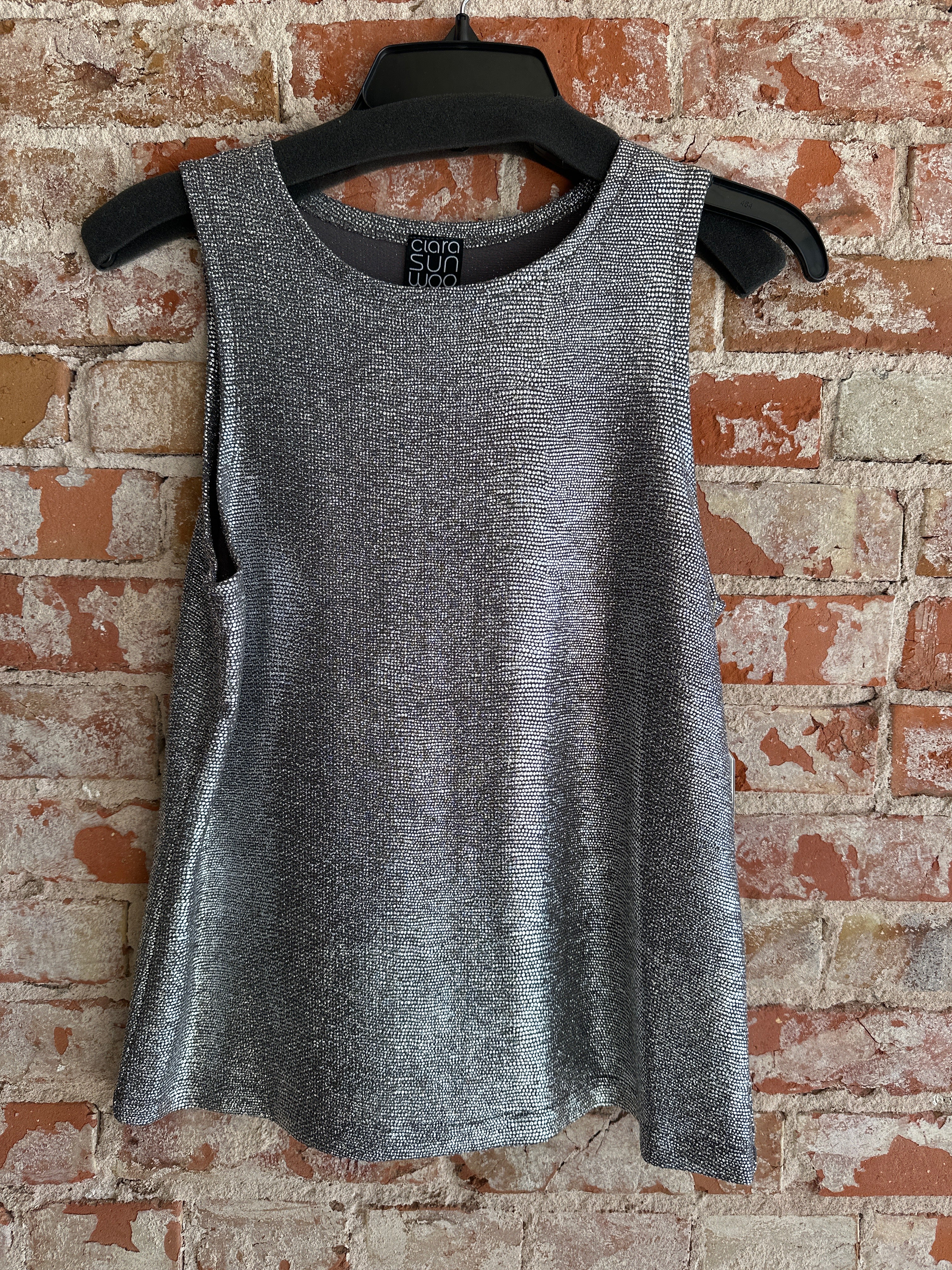 Clara shimmer top
