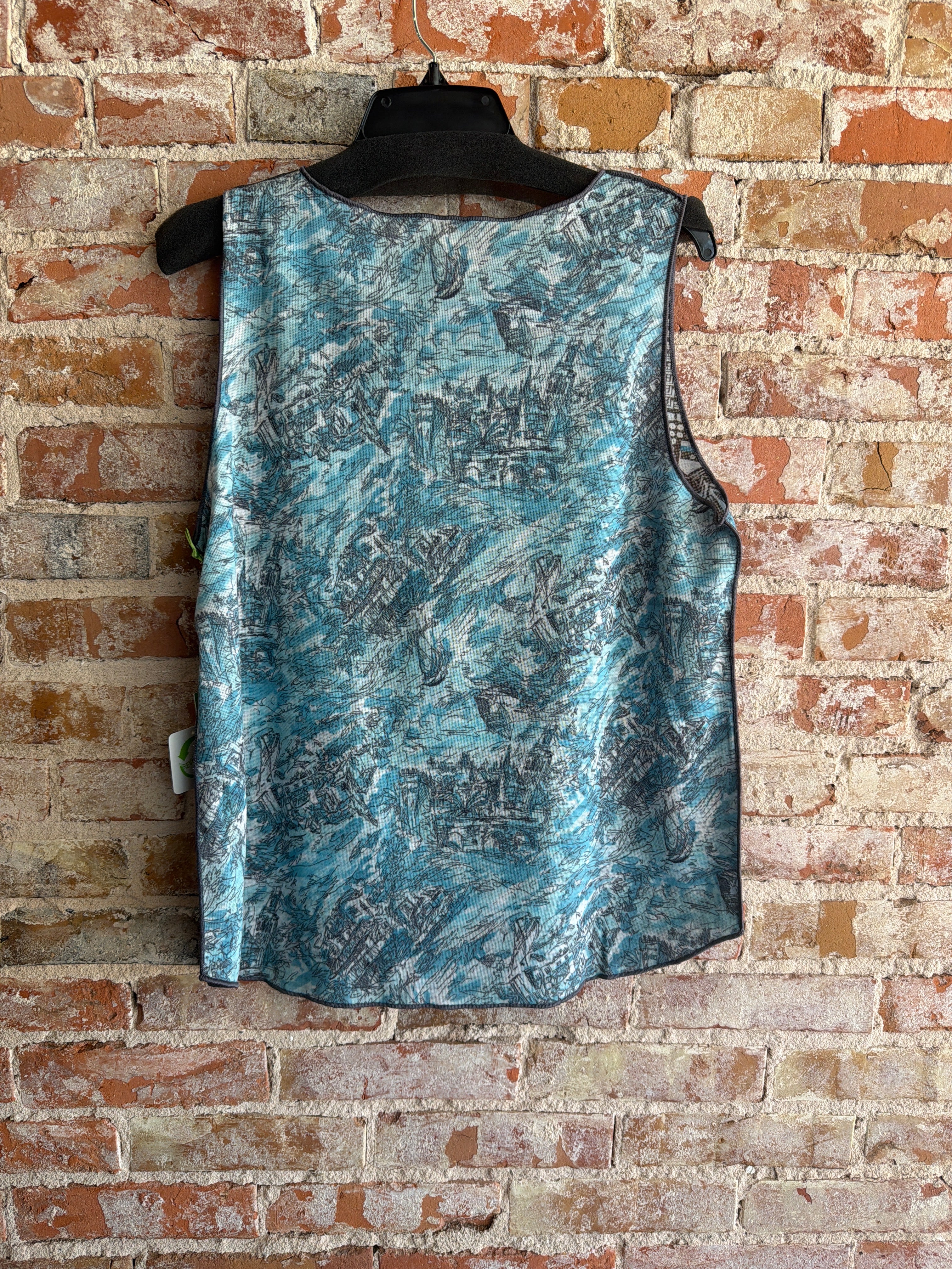Trisha Tyler Line Drawing Reversible Tank