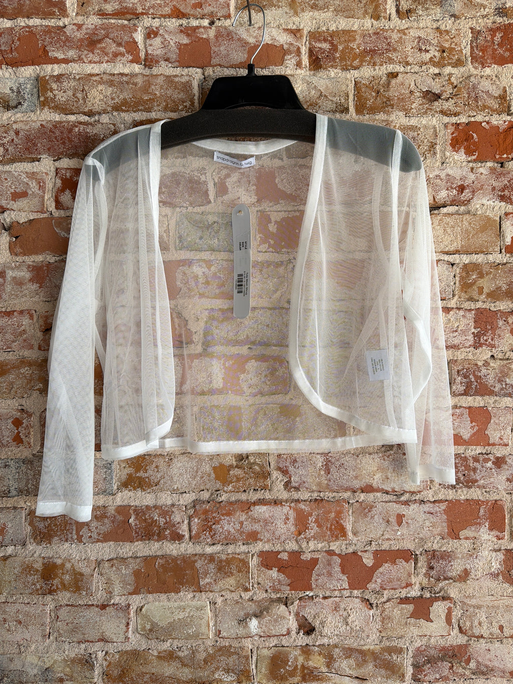 Tulip Mesh Shrug