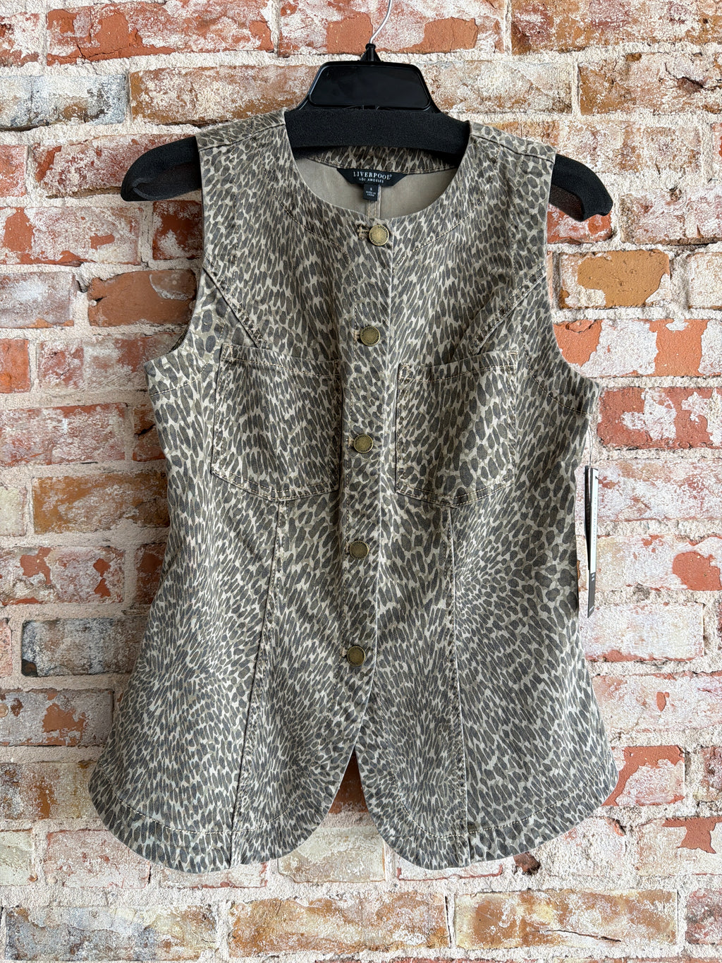 Liverpool Animal print Vest