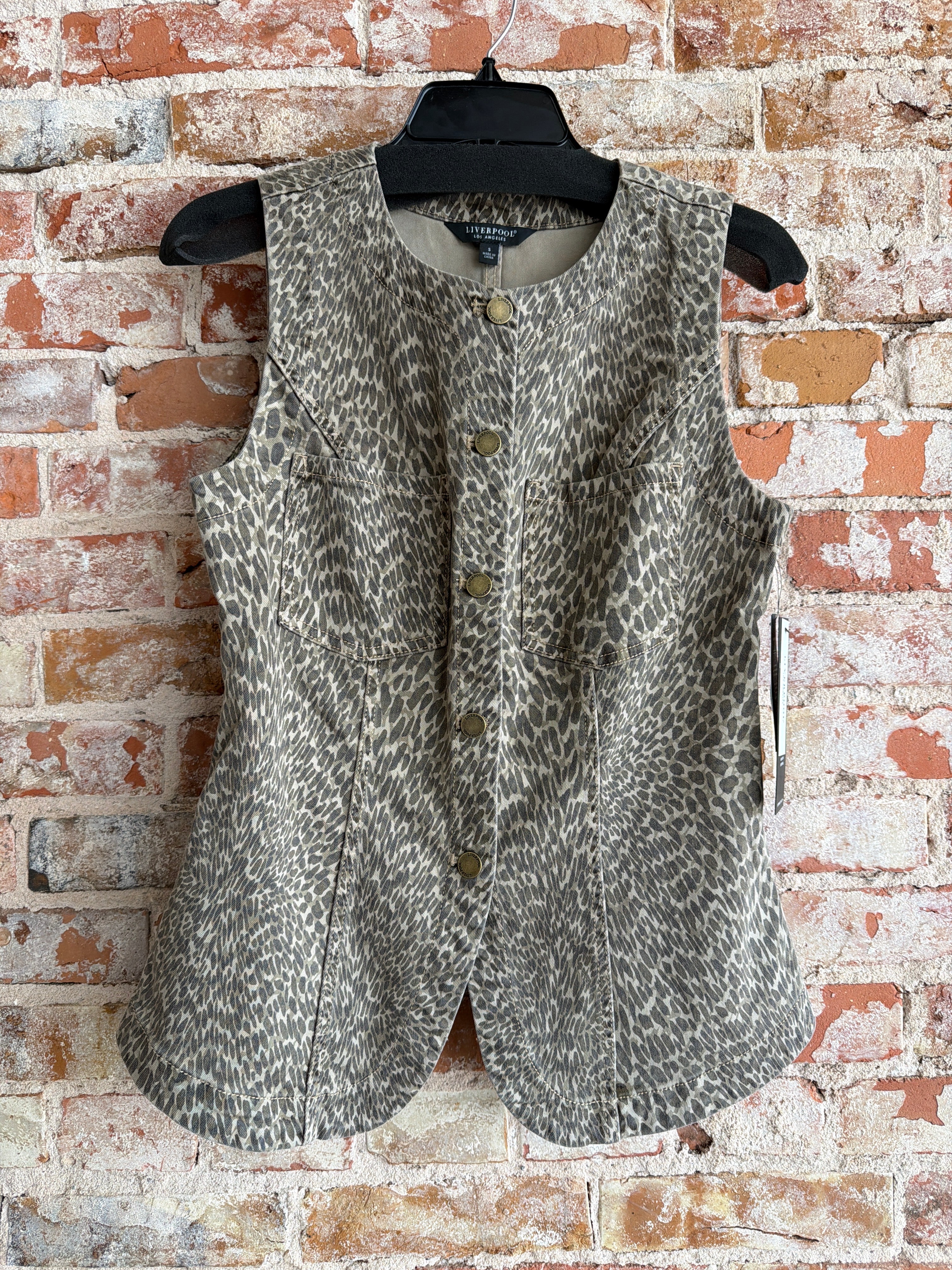 Liverpool Animal print Vest
